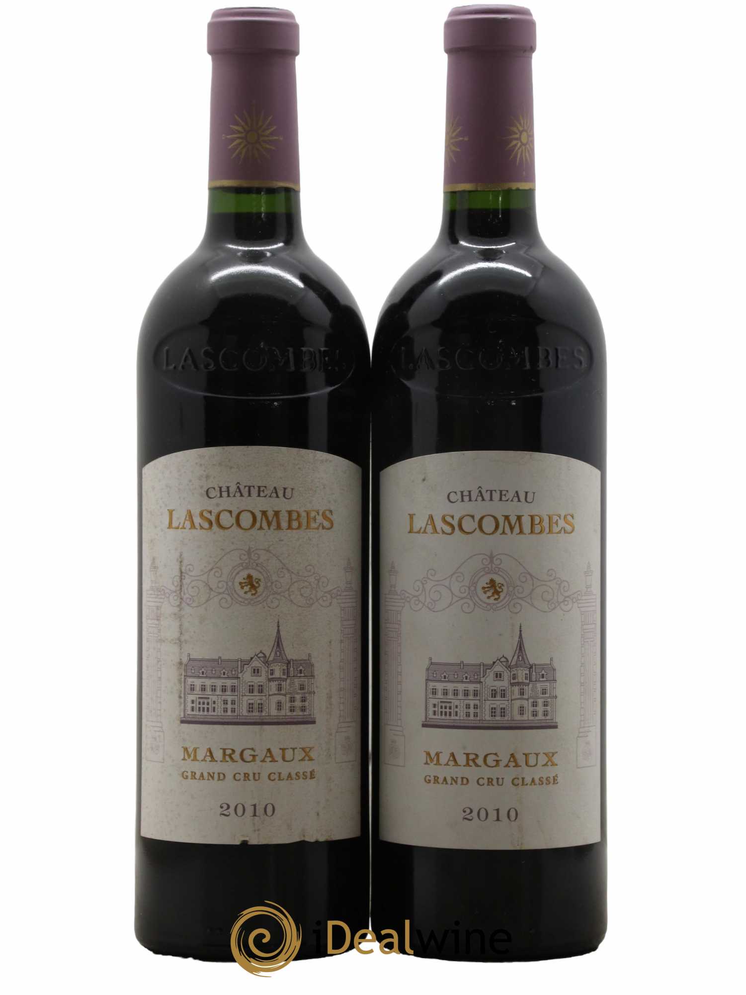 Château Lascombes 2ème Grand Cru Classé 2010 - Lot de 2 bouteilles - 0