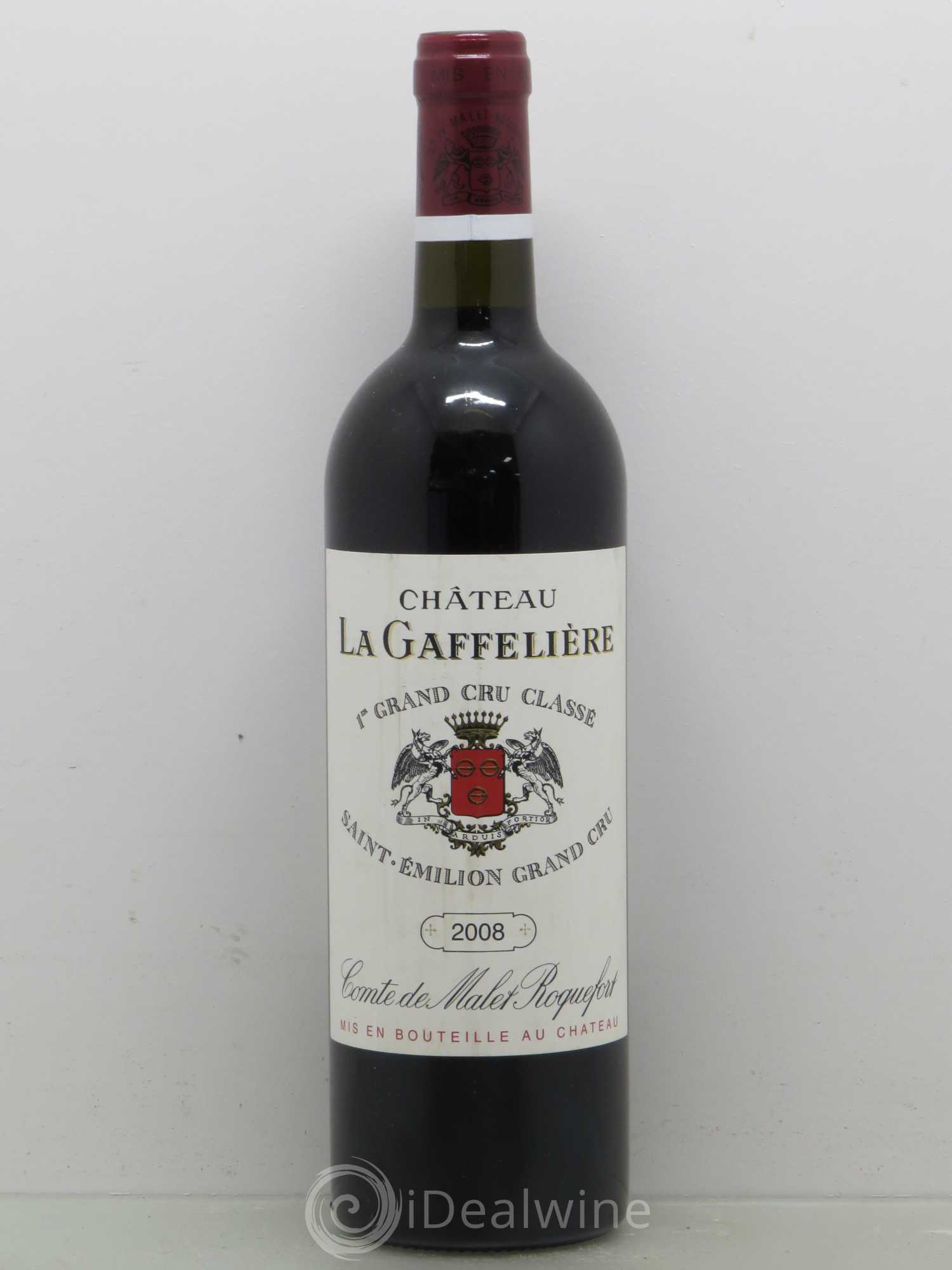 Château la Gaffelière 1er Grand Cru Classé B 2008 - Lot de 1 bouteille - 0