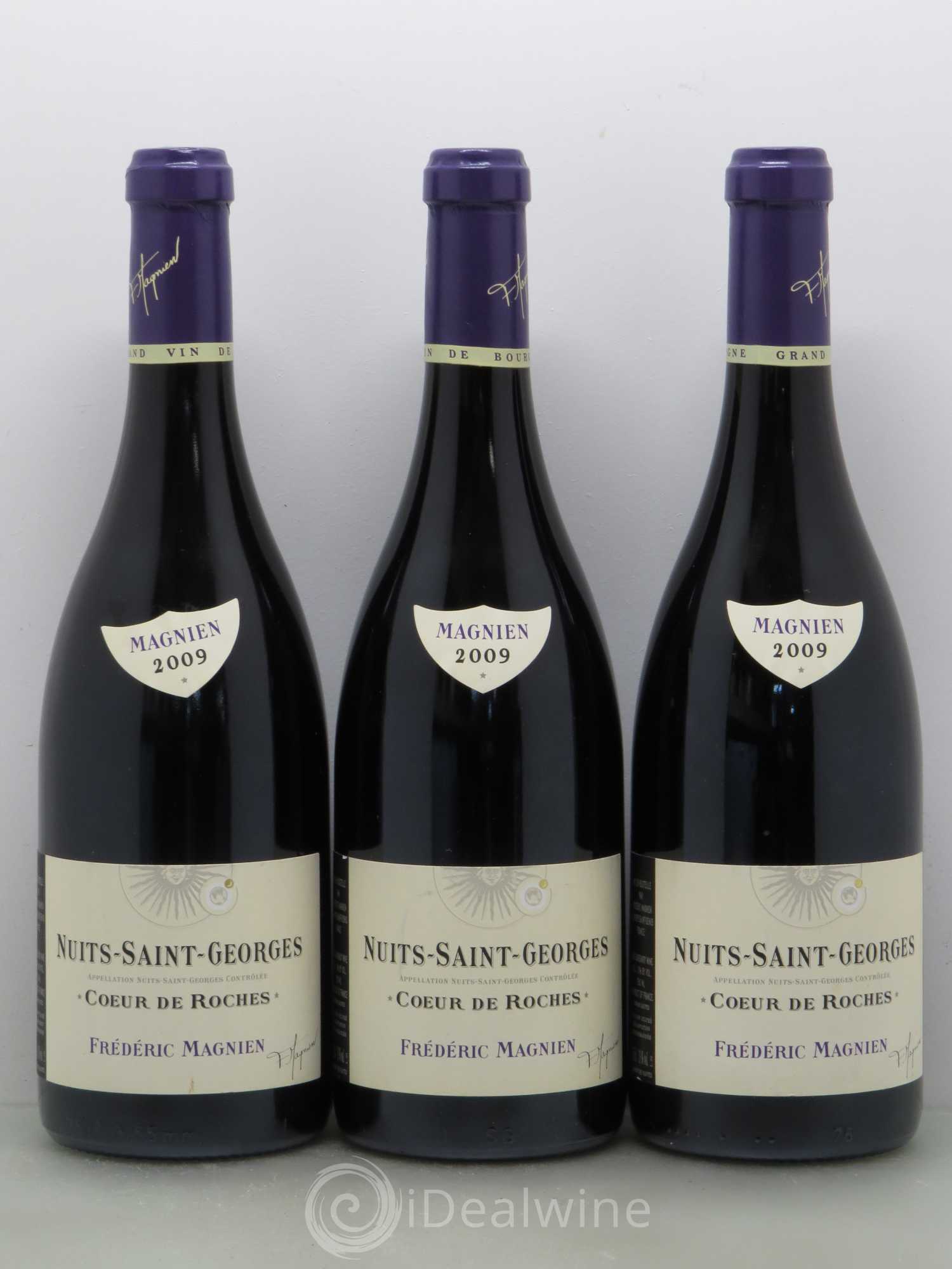 Nuits-Saint-Georges Cur De Roches Magnien 2009 - Lot de 3 bouteilles - 0