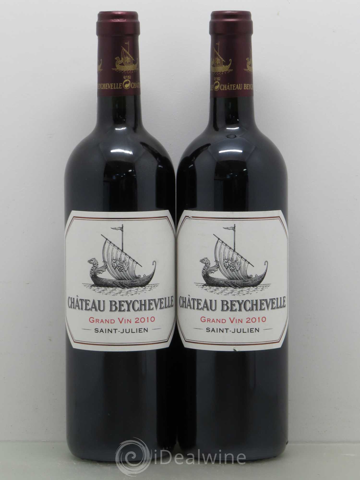 Château Beychevelle 4ème Grand Cru Classé 2010 - Lot de 2 bouteilles - 0