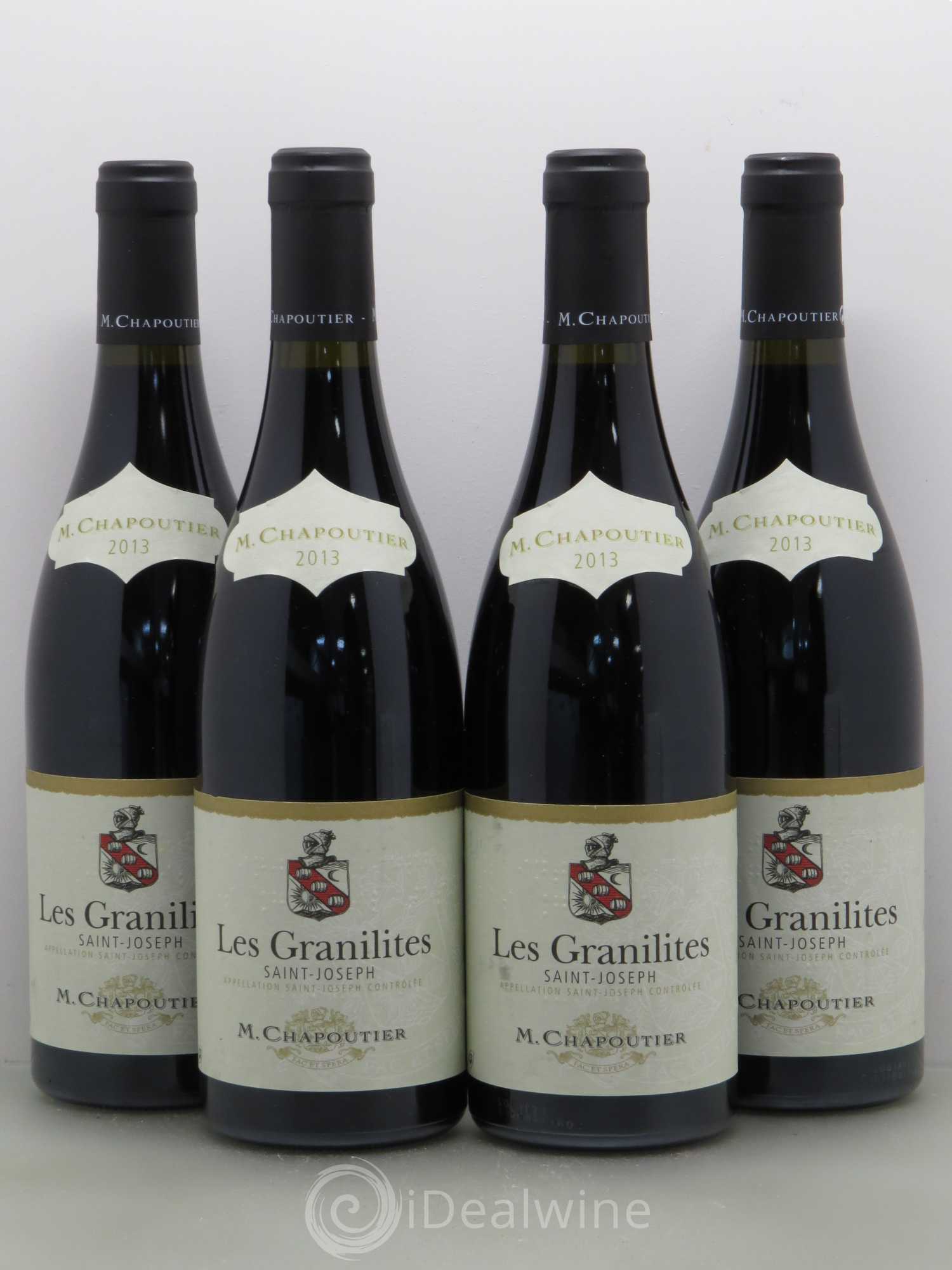 Saint-Joseph Les Granilites Chapoutier 2013 - Lot de 4 bouteilles - 0