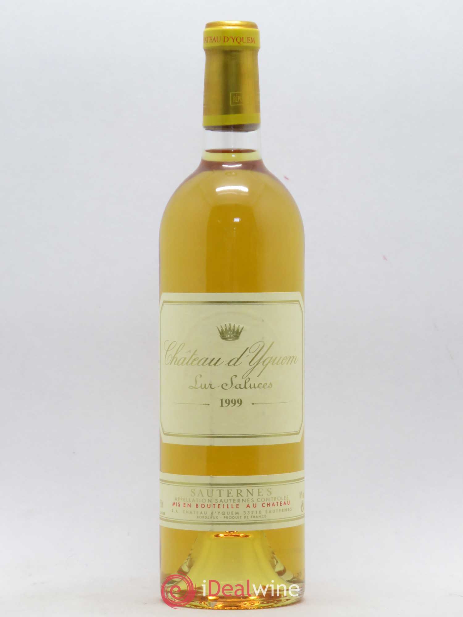 Château d' Yquem 1er Cru Classé Supérieur 1999 - Lotto di 1 bottiglia - 0
