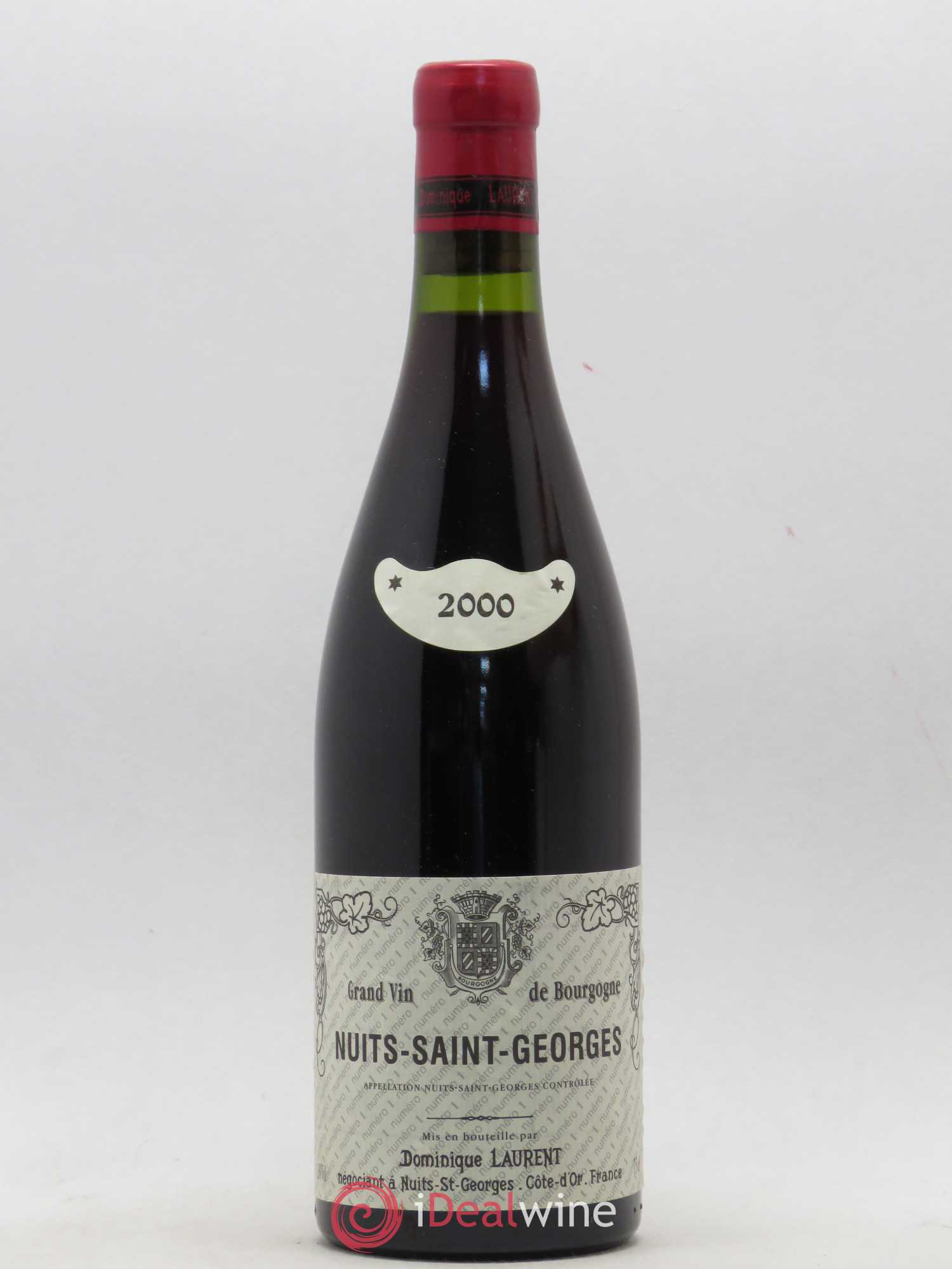 Nuits-Saint-Georges Dominique Laurent 2000 - Lot de 1 bouteille - 0