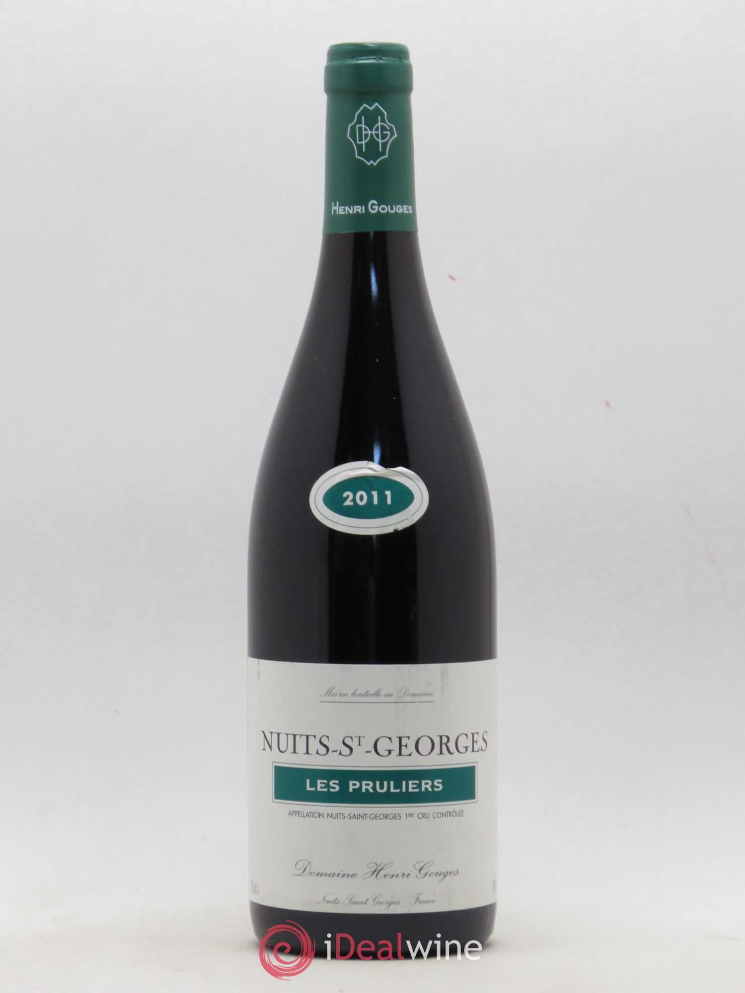 Nuits-Saint-Georges 1er Cru Les Pruliers Henri Gouges 2011 - Lot de 1 bouteille - 0