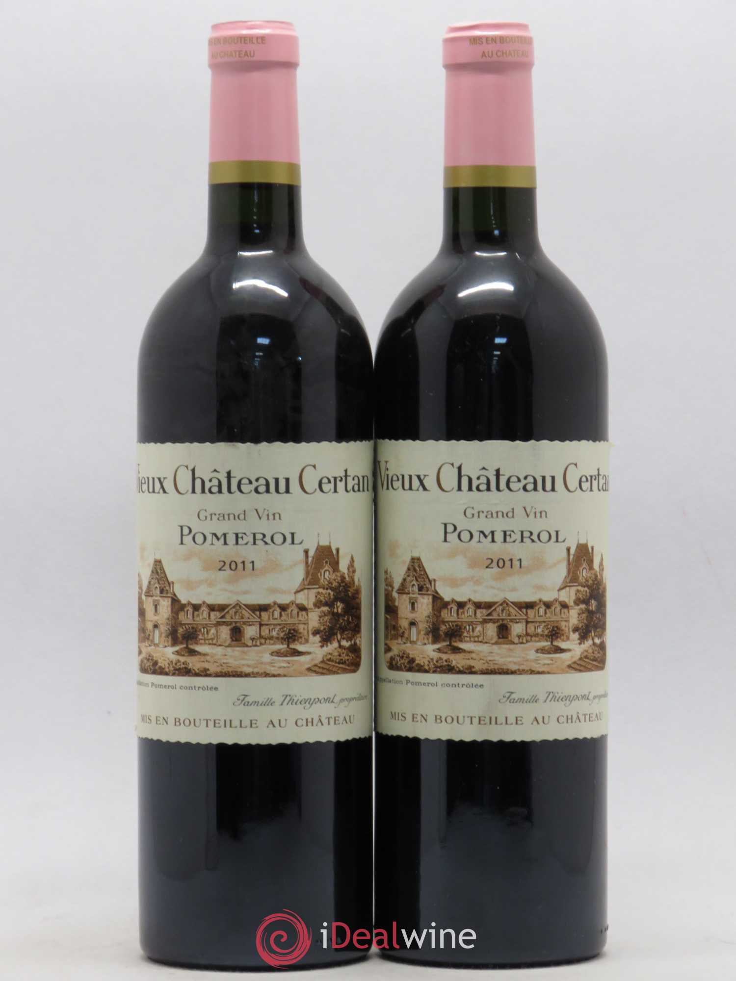 Vieux Château Certan 2011 - Lot de 2 bouteilles - 0