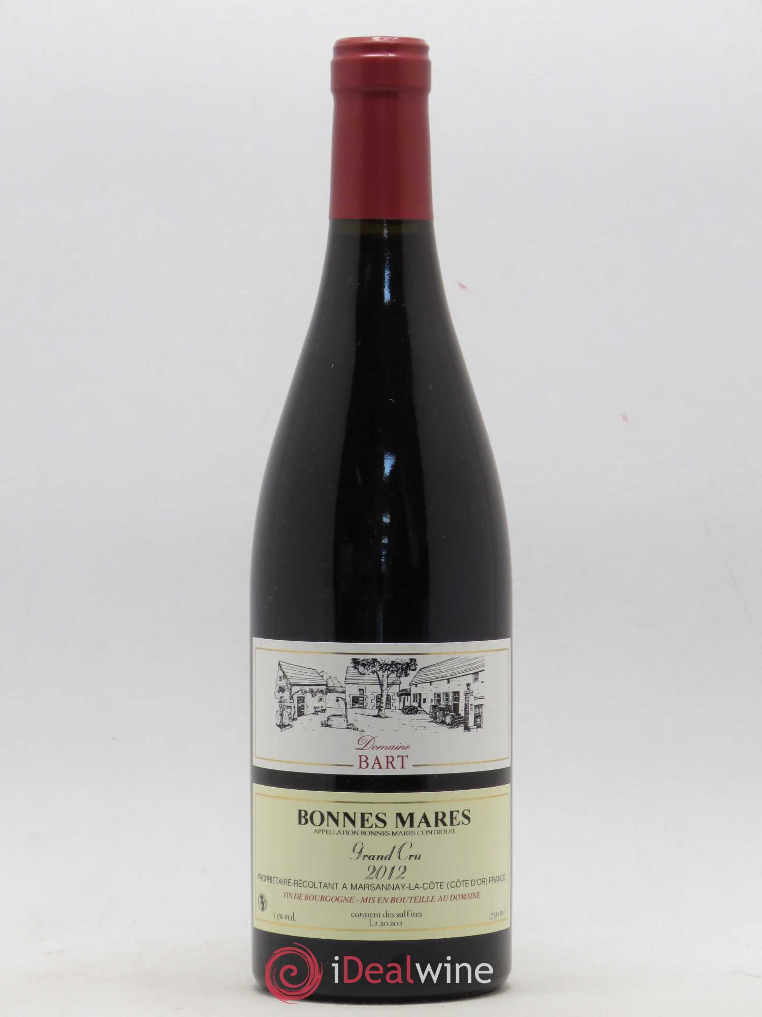 Bonnes-Mares Grand Cru Bart (Domaine) 2012 - Lot de 1 bouteille - 0
