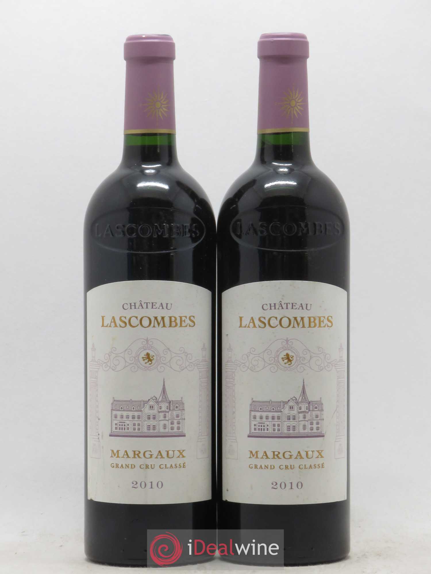Château Lascombes 2ème Grand Cru Classé 2010 - Lot de 2 bouteilles - 0