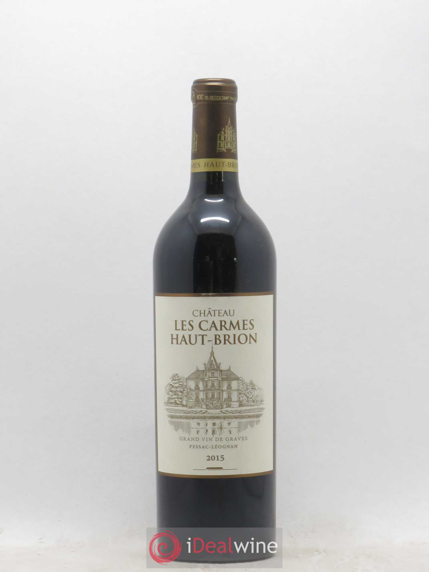Château Les Carmes Haut-Brion 2015 - Lot de 1 bouteille - 0