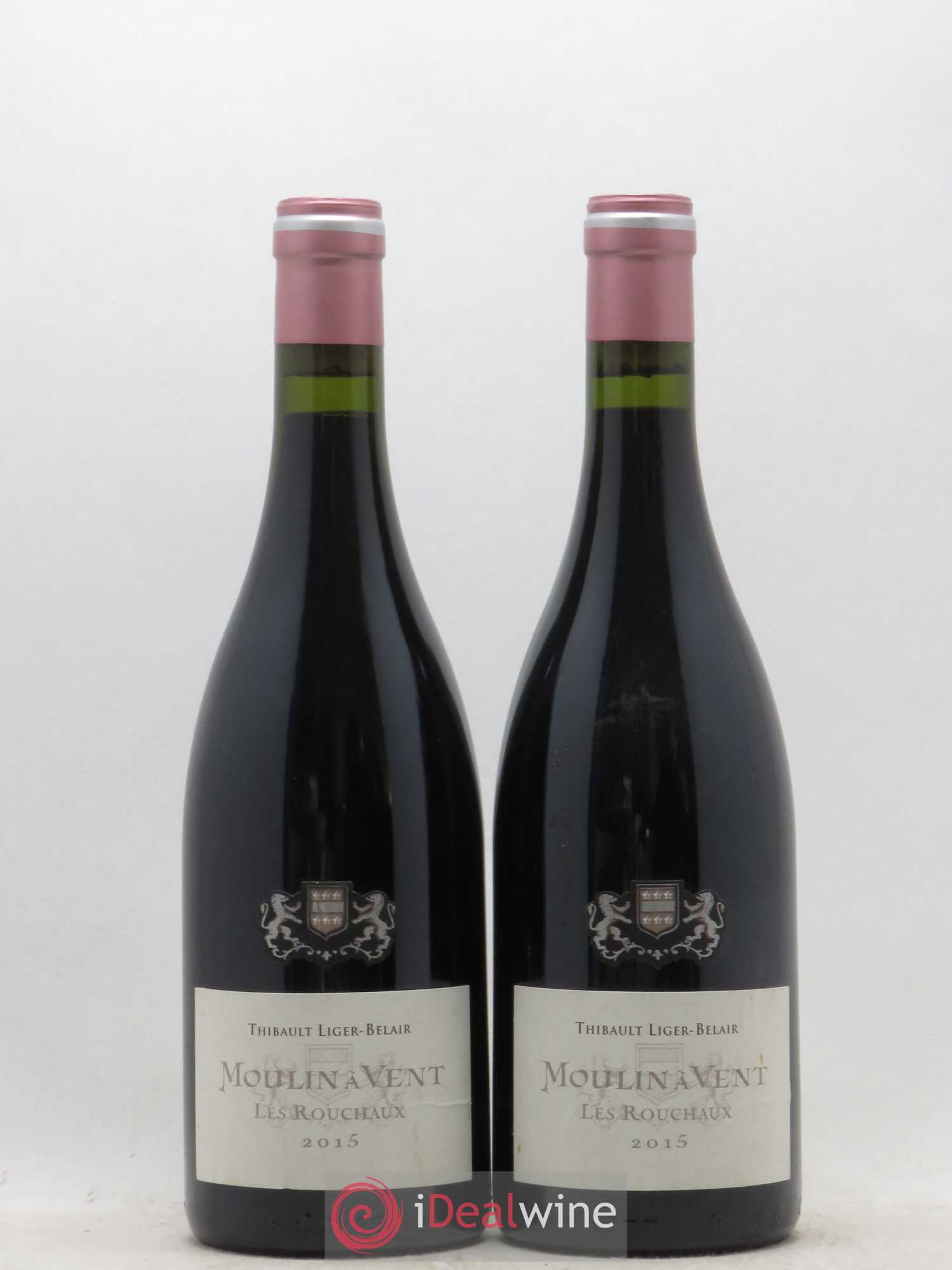 Moulin-à-Vent Les Rouchaux Domaine Thibault Ligier Belair 2015 - Posten von 2 Flaschen - 0