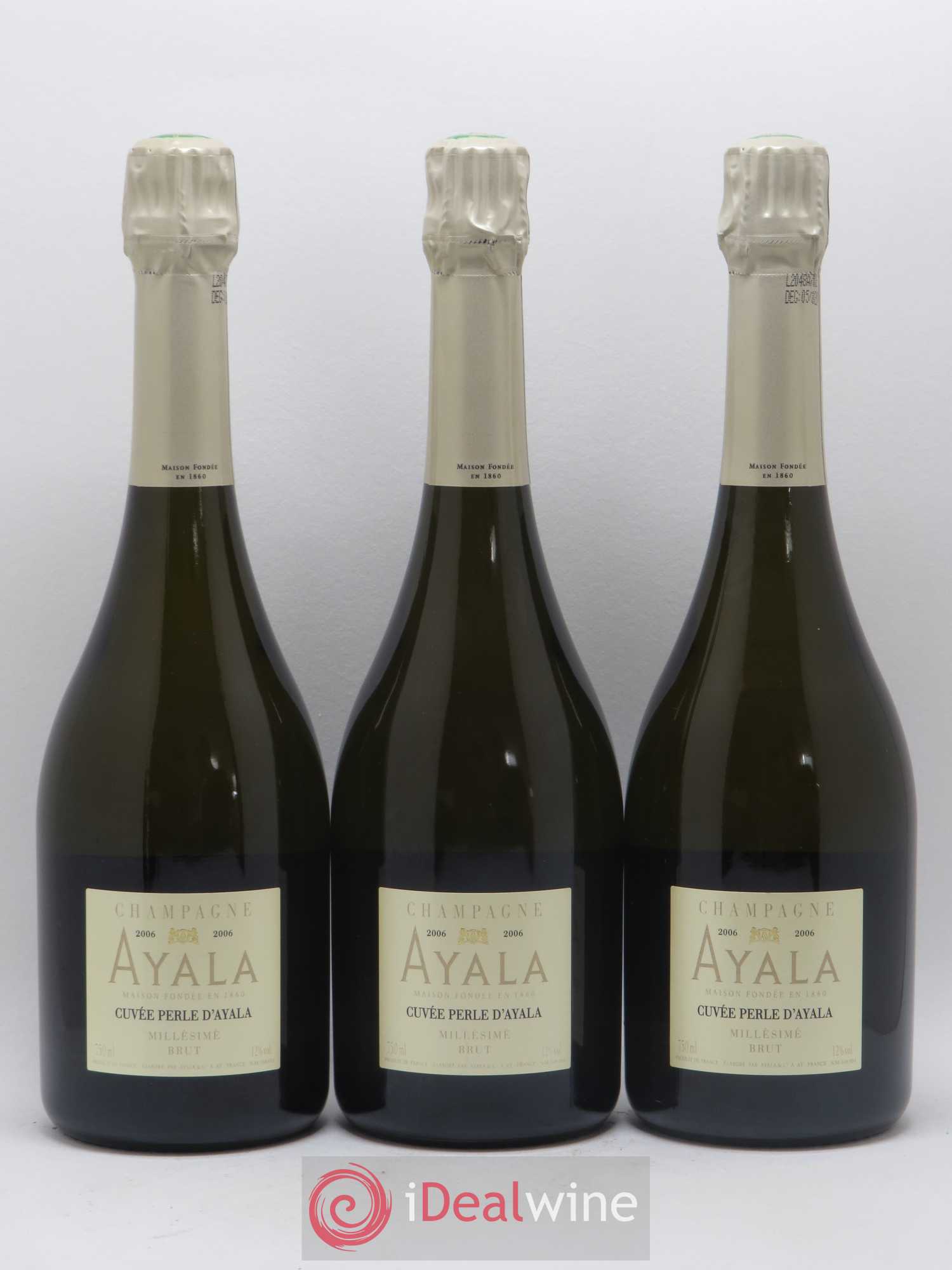 Perle d'Ayala Ayala 2006 - Lot de 3 bouteilles - 0