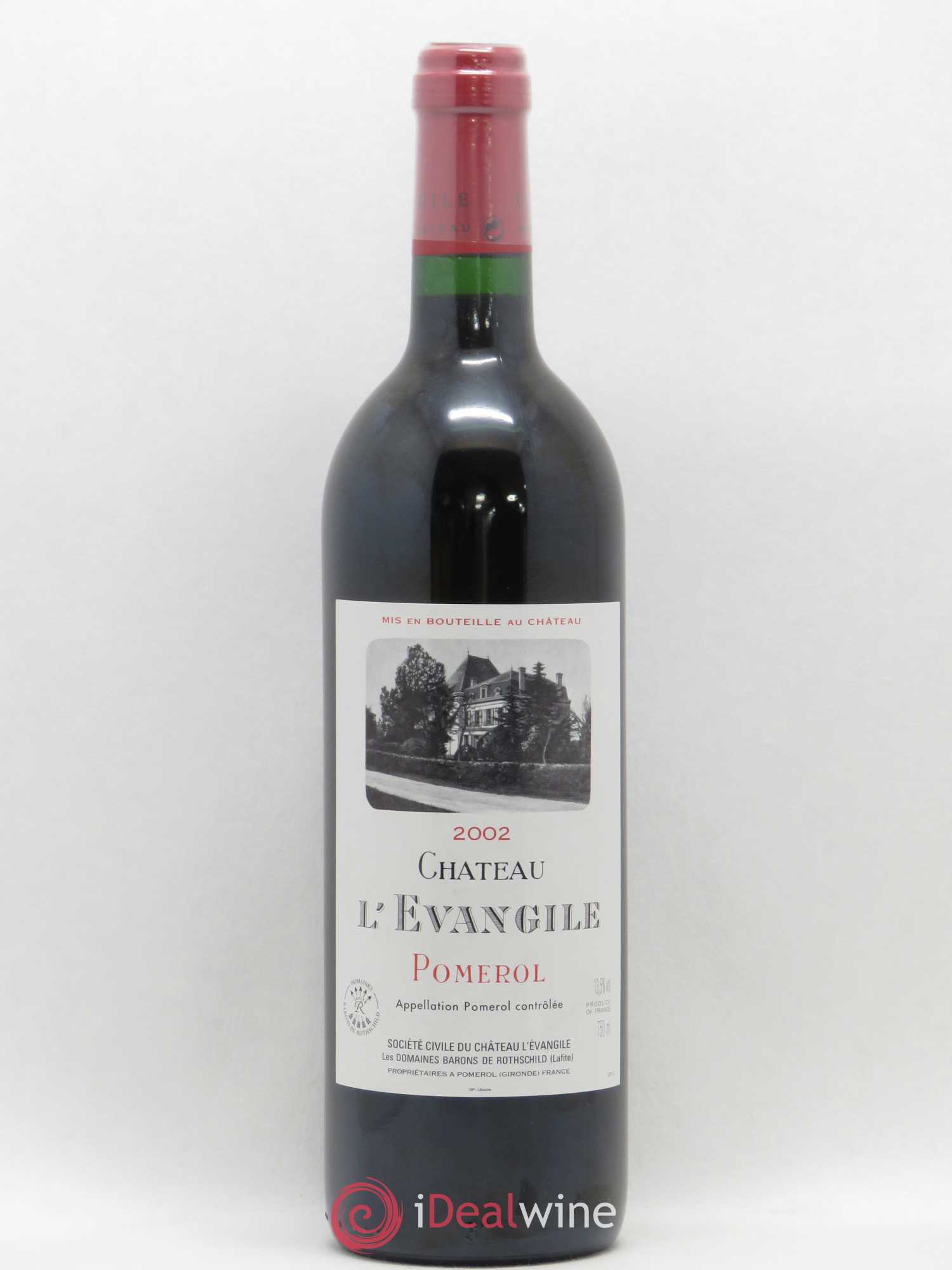 Château l' Évangile 2002 - Lot de 1 bouteille - 0