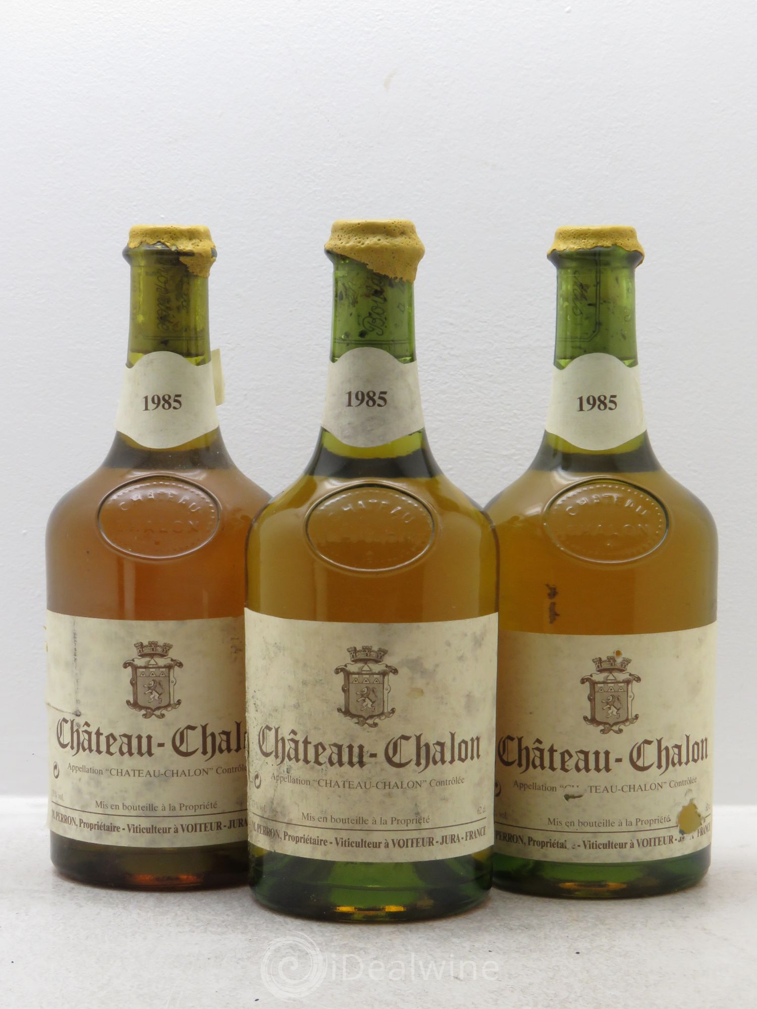 Château-Chalon M.Perron 1985 - Lot de 3 bouteilles - 0
