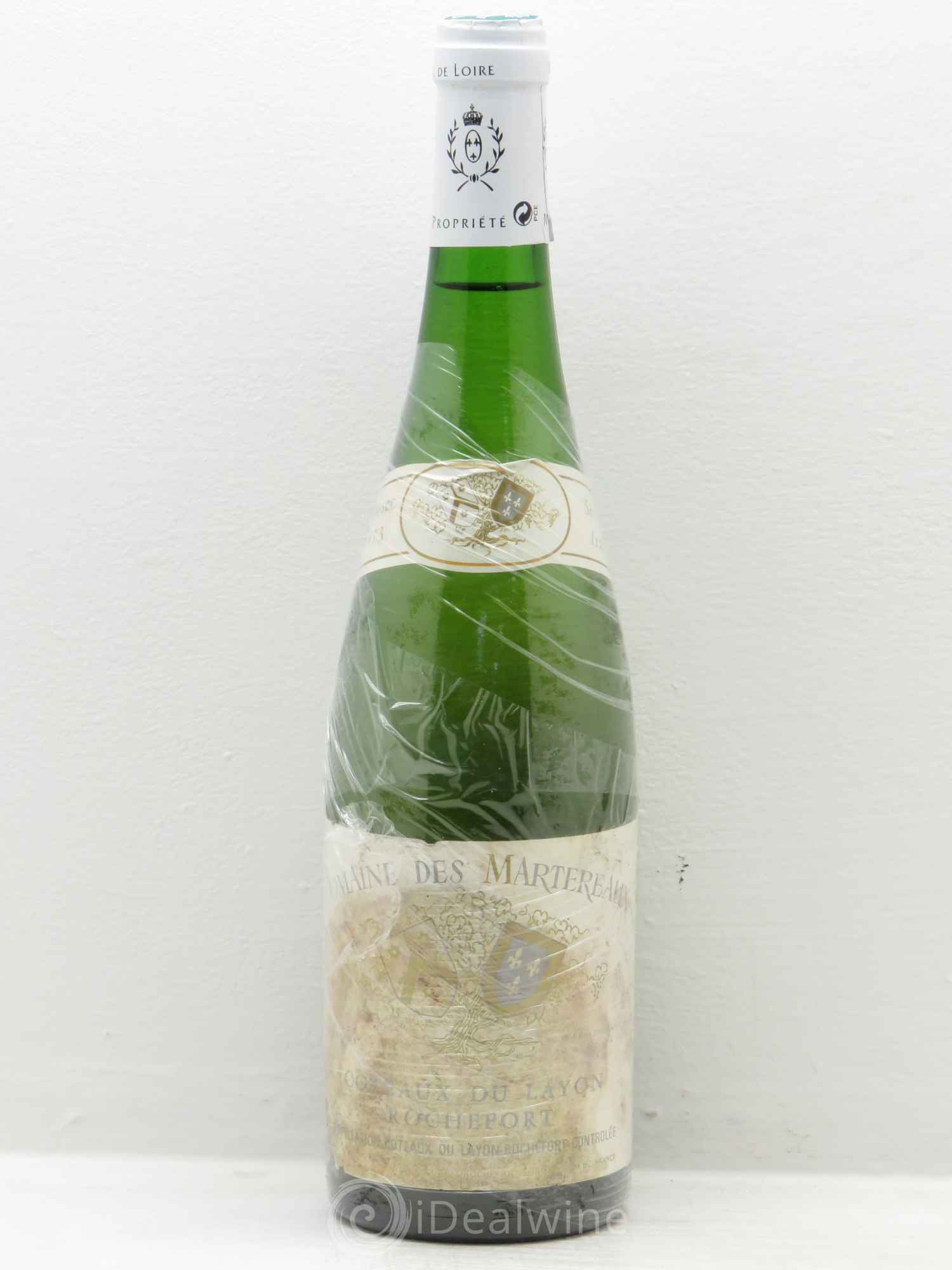 Coteaux du Layon Rochefort Domaine des Martereaux (demi-sec) (sans prix de réserve) 1973 - Lotto di 1 bottiglia - 0