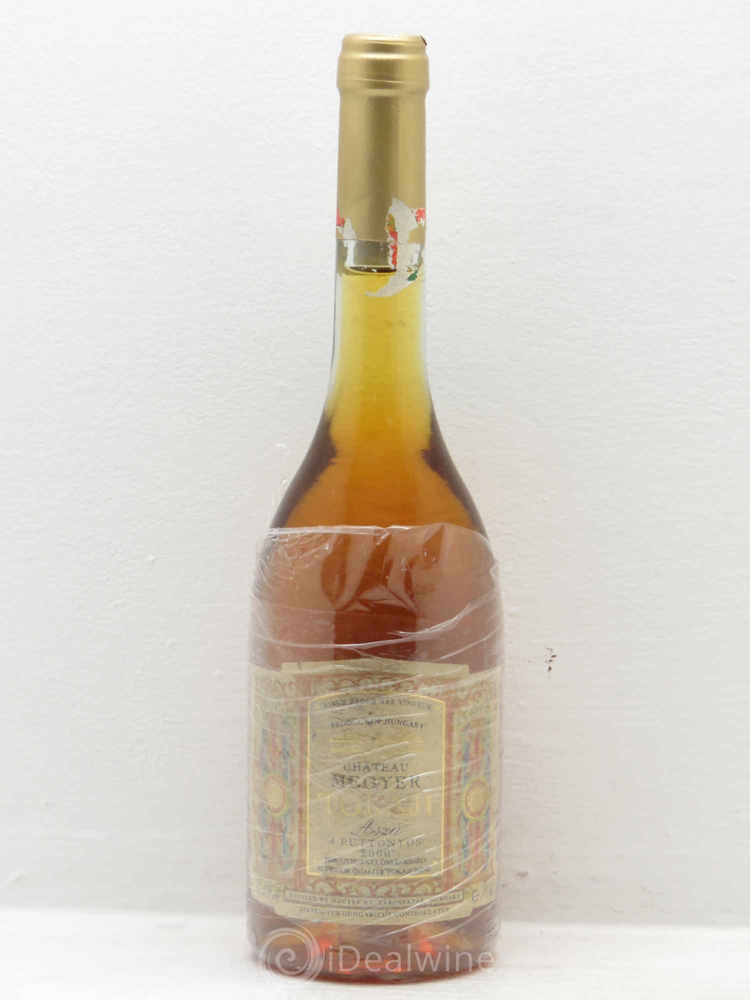 Tokaji Aszu 4 Puttonyos Château Megyer (sans prix de réserve) 2000 - Posten von 1 Flasche - 0