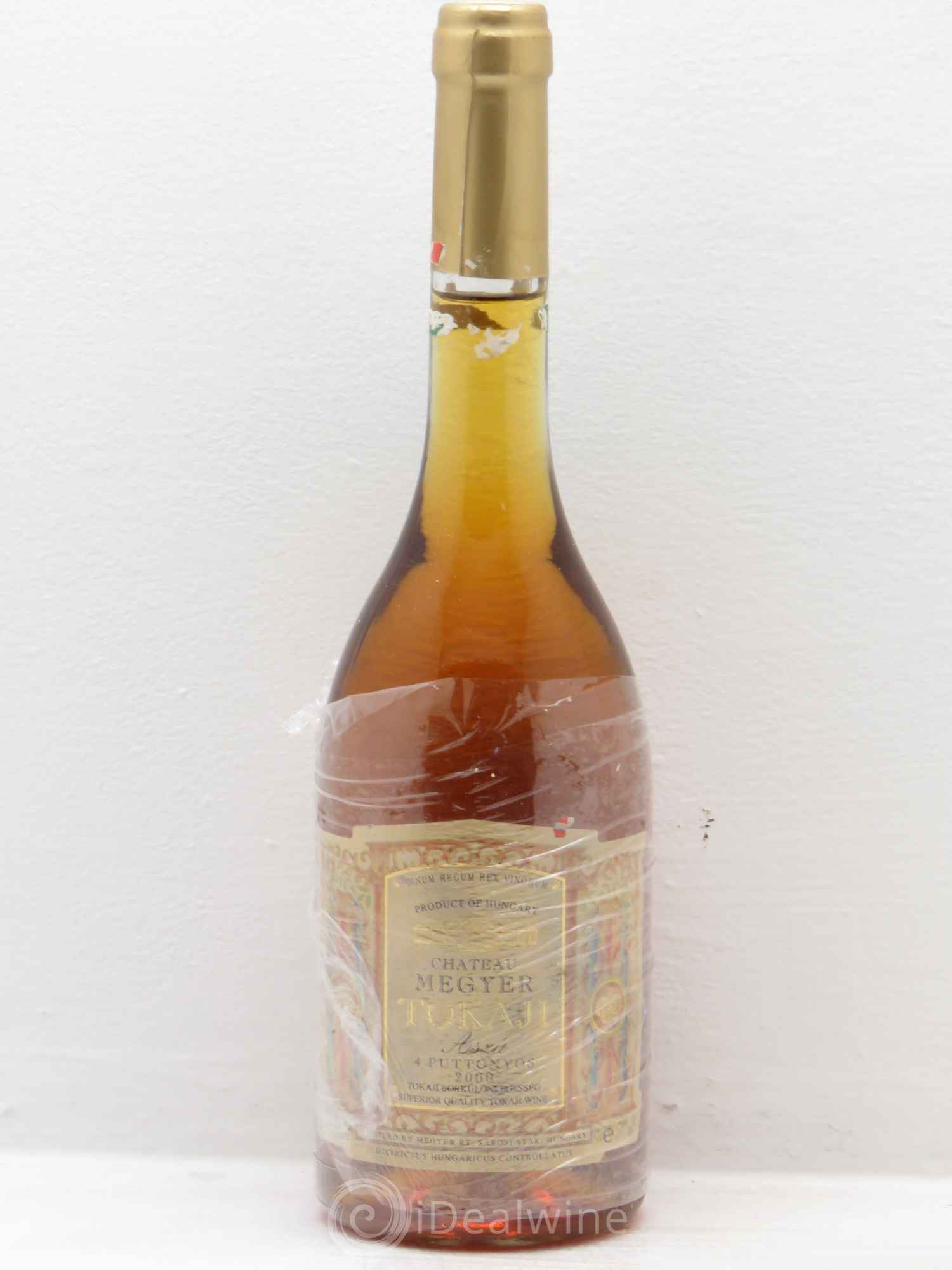 Tokaji Aszu 4 Puttonyos Château Megyer (sans prix de réserve) 2000 - Posten von 1 Flasche - 0