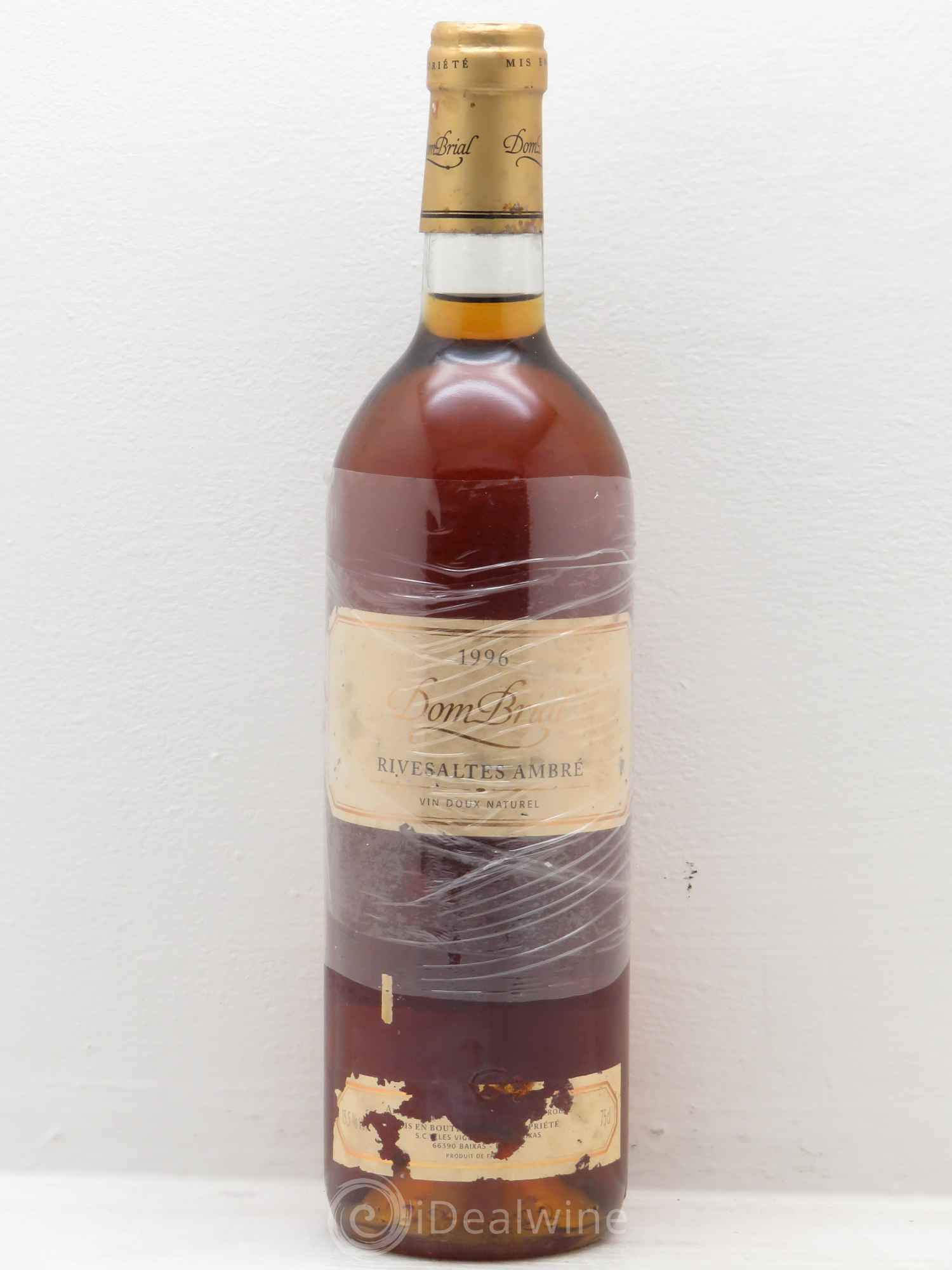 Rivesaltes Brial (sans prix de réserve) 1996 - Posten von 1 Flasche - 0