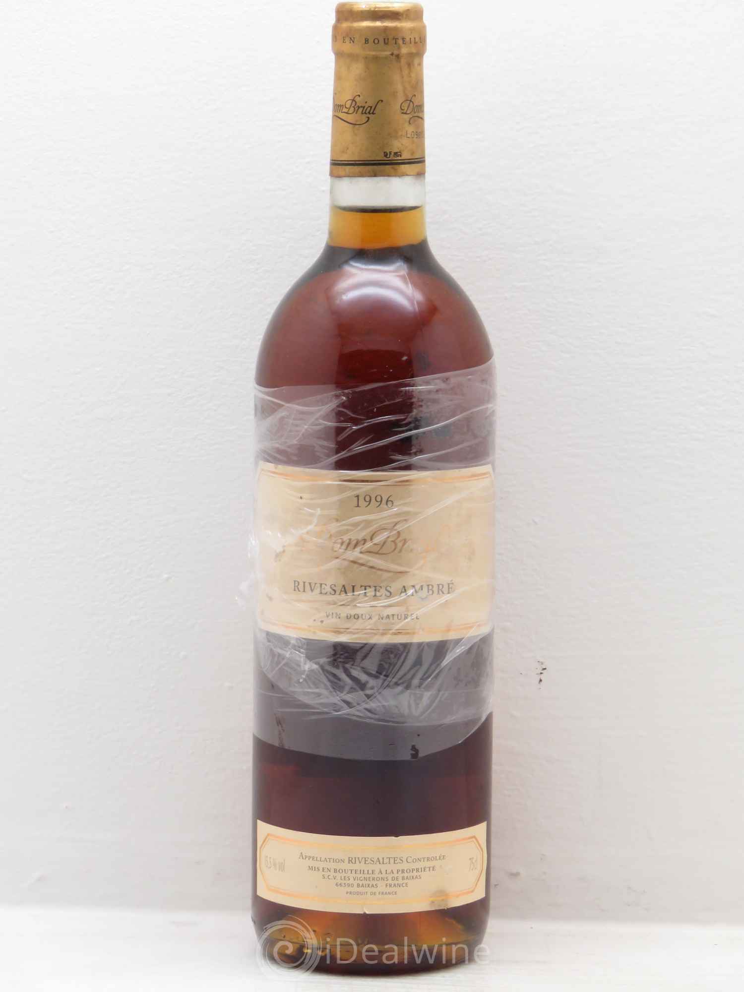 Rivesaltes Brial (sans prix de réserve) 1996 - Posten von 1 Flasche - 0
