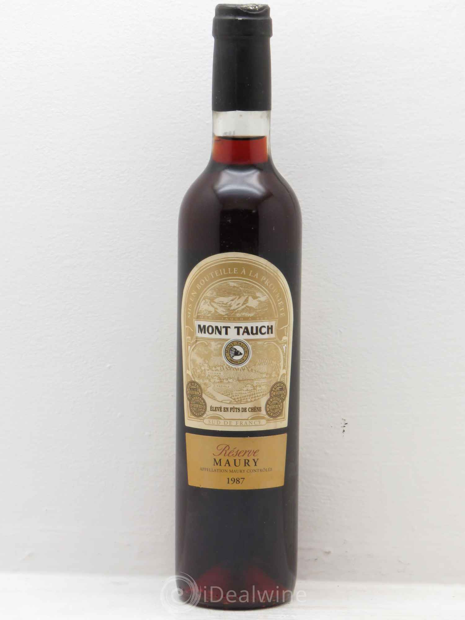 Maury Vin Doux Naturel Mont Tauch Réserve (sans prix de réserve) 1987 - Posten von 1 Flasche - 0