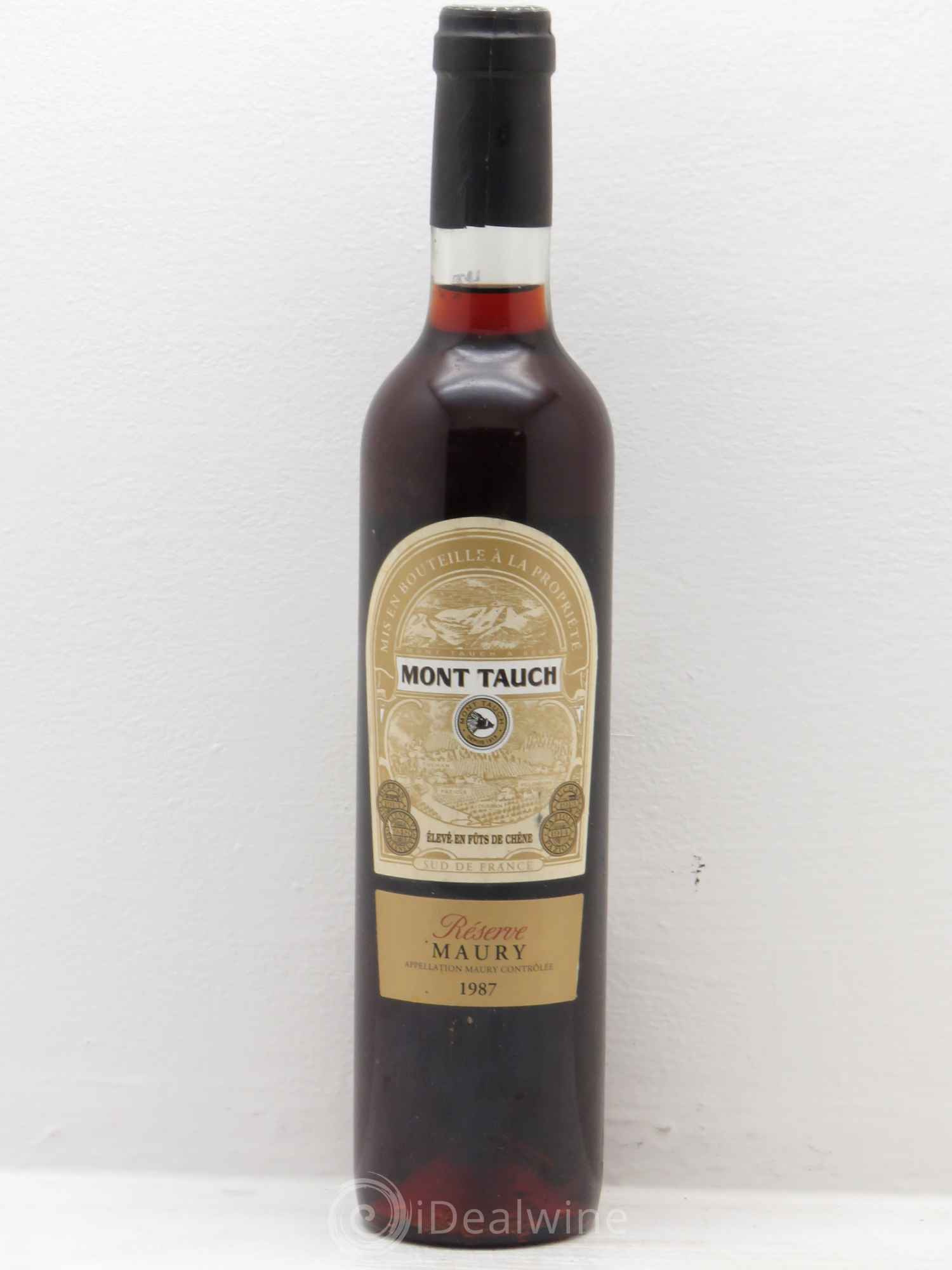 Maury Vin Doux Naturel Mont Tauch Réserve (sans prix de réserve) 1987 - Posten von 1 Flasche - 0