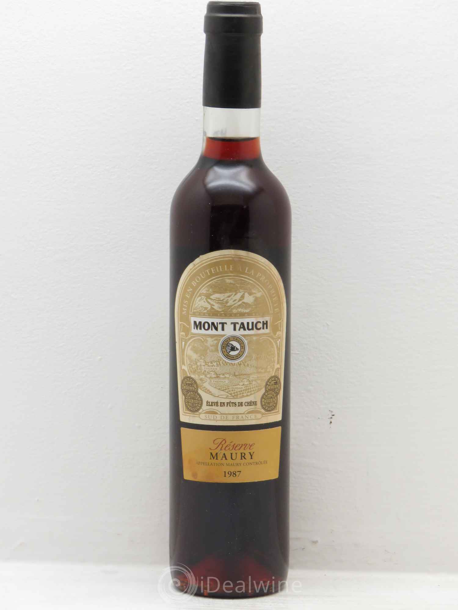 Maury Vin Doux Naturel Mont Tauch Réserve (sans prix de réserve) 1987 - Posten von 1 Flasche - 0