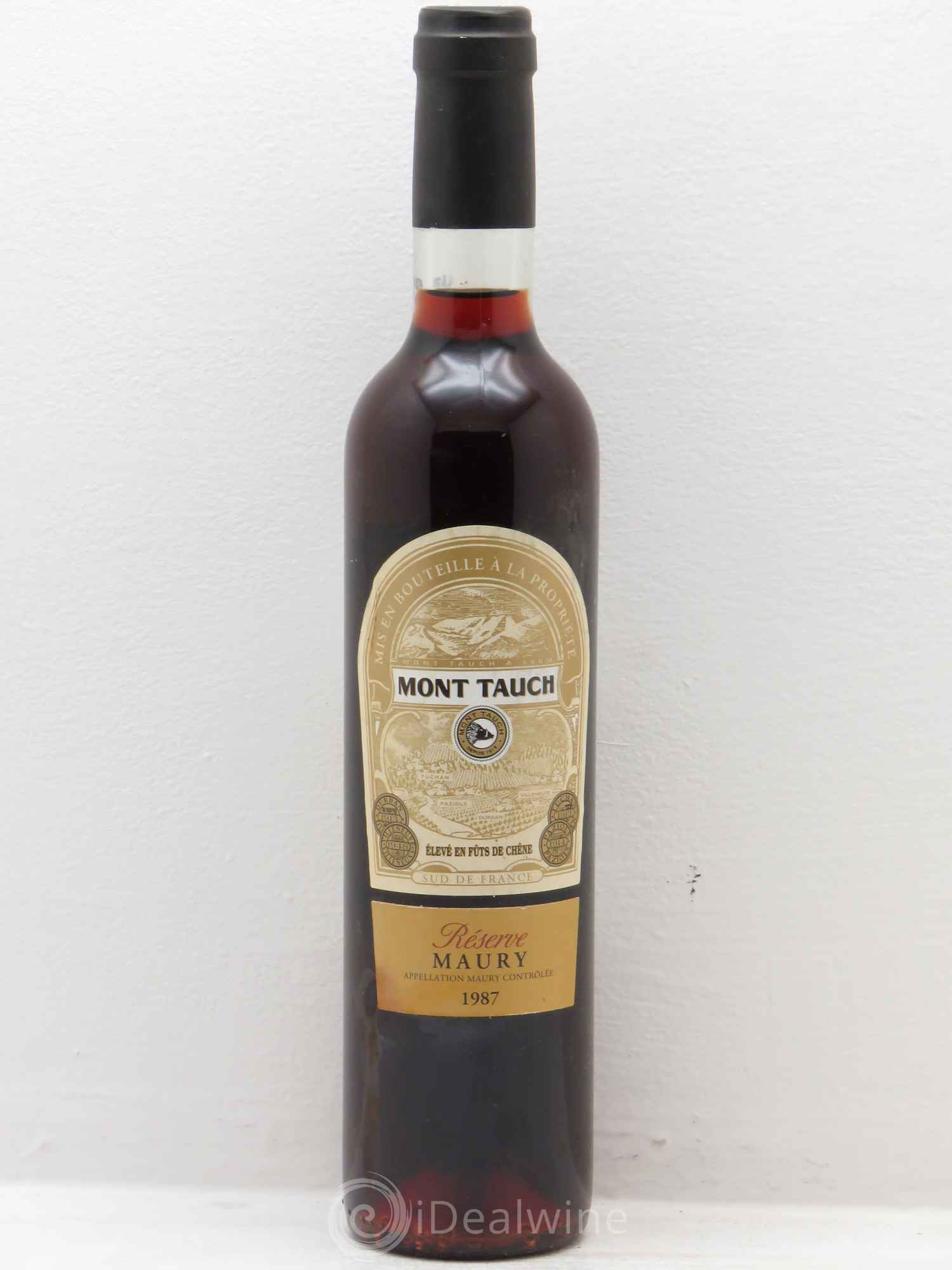 Maury Vin Doux Naturel Mont Tauch Réserve (sans prix de réserve) 1987 - Posten von 1 Flasche - 0