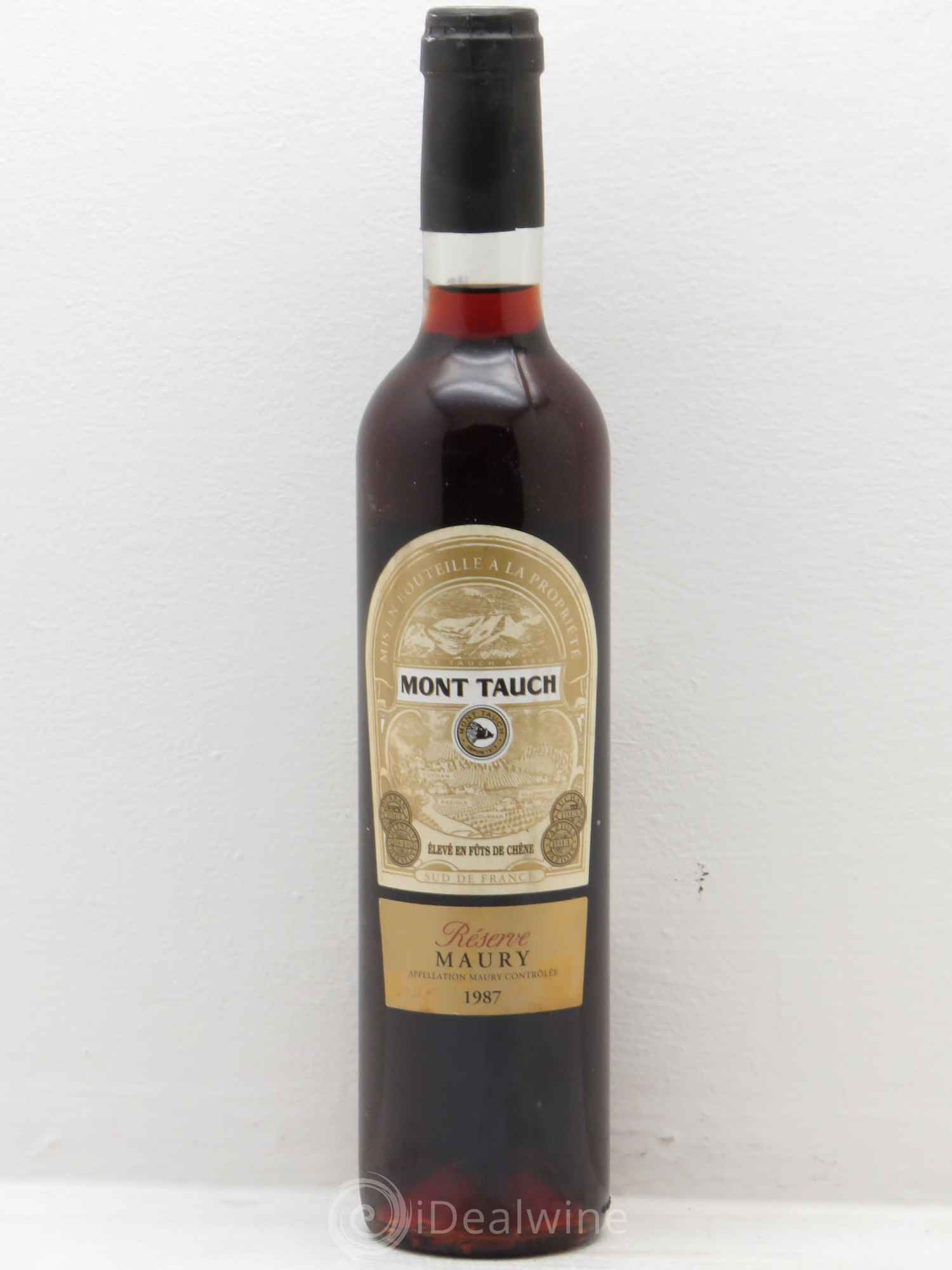 Maury Vin Doux Naturel Mont Tauch Réserve (sans prix de réserve) 1987 - Posten von 1 Flasche - 0