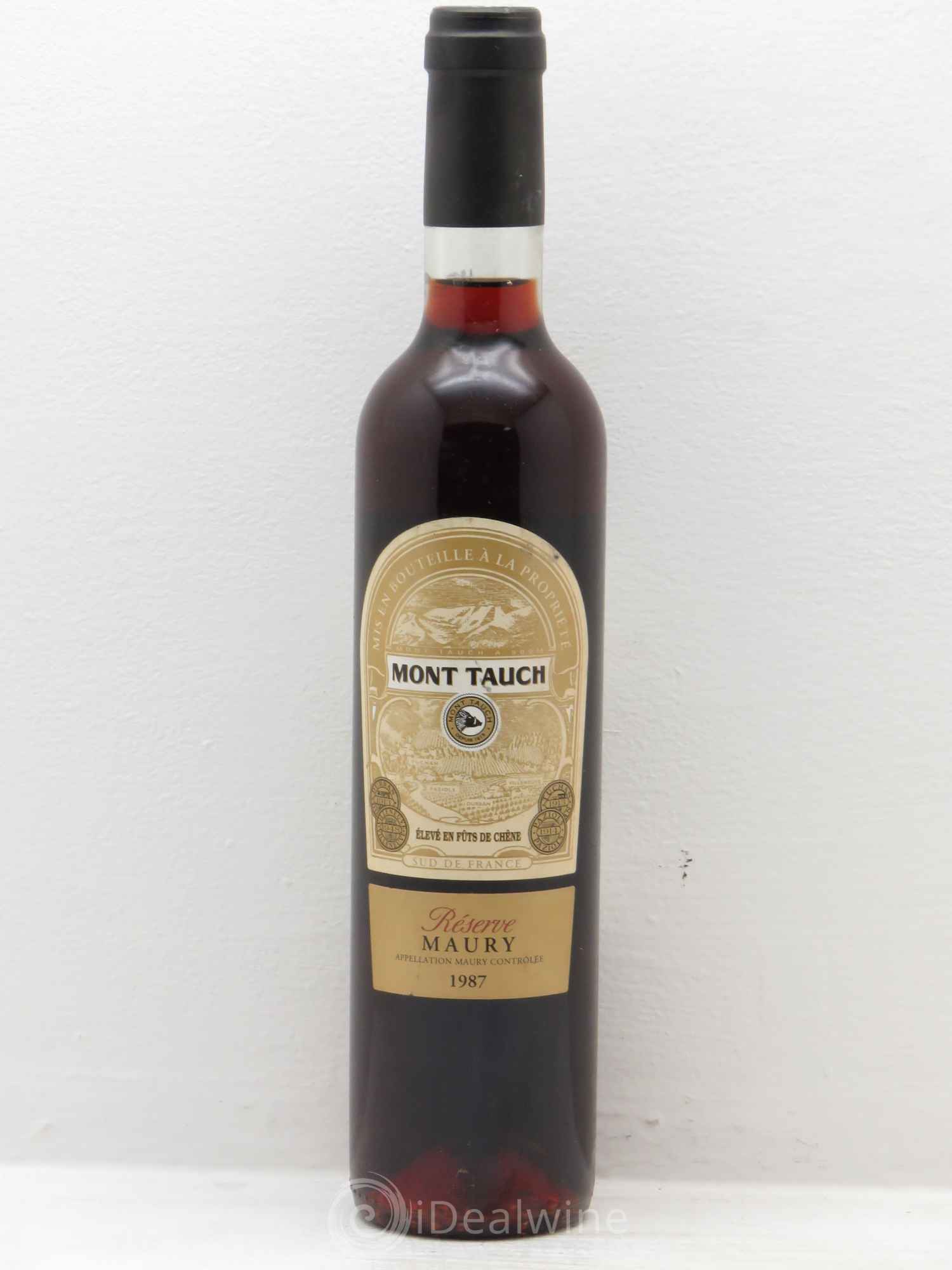 Maury Vin Doux Naturel Mont Tauch Réserve (sans prix de réserve) 1987 - Posten von 1 Flasche - 0