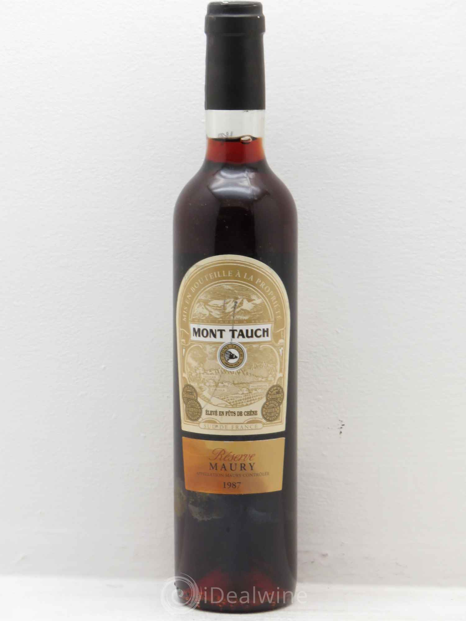 Maury Vin Doux Naturel Mont Tauch Réserve (sans prix de réserve) 1987 - Posten von 1 Flasche - 0