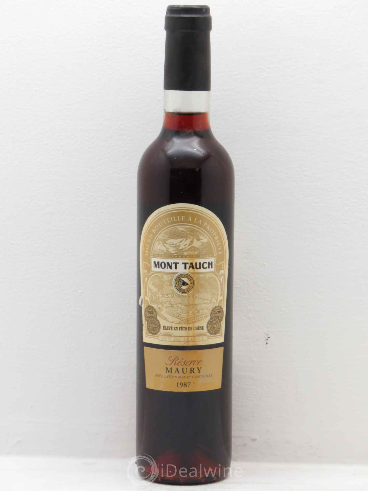 Maury Vin Doux Naturel Mont Tauch Réserve (sans prix de réserve) 1987 - Posten von 1 Flasche - 0