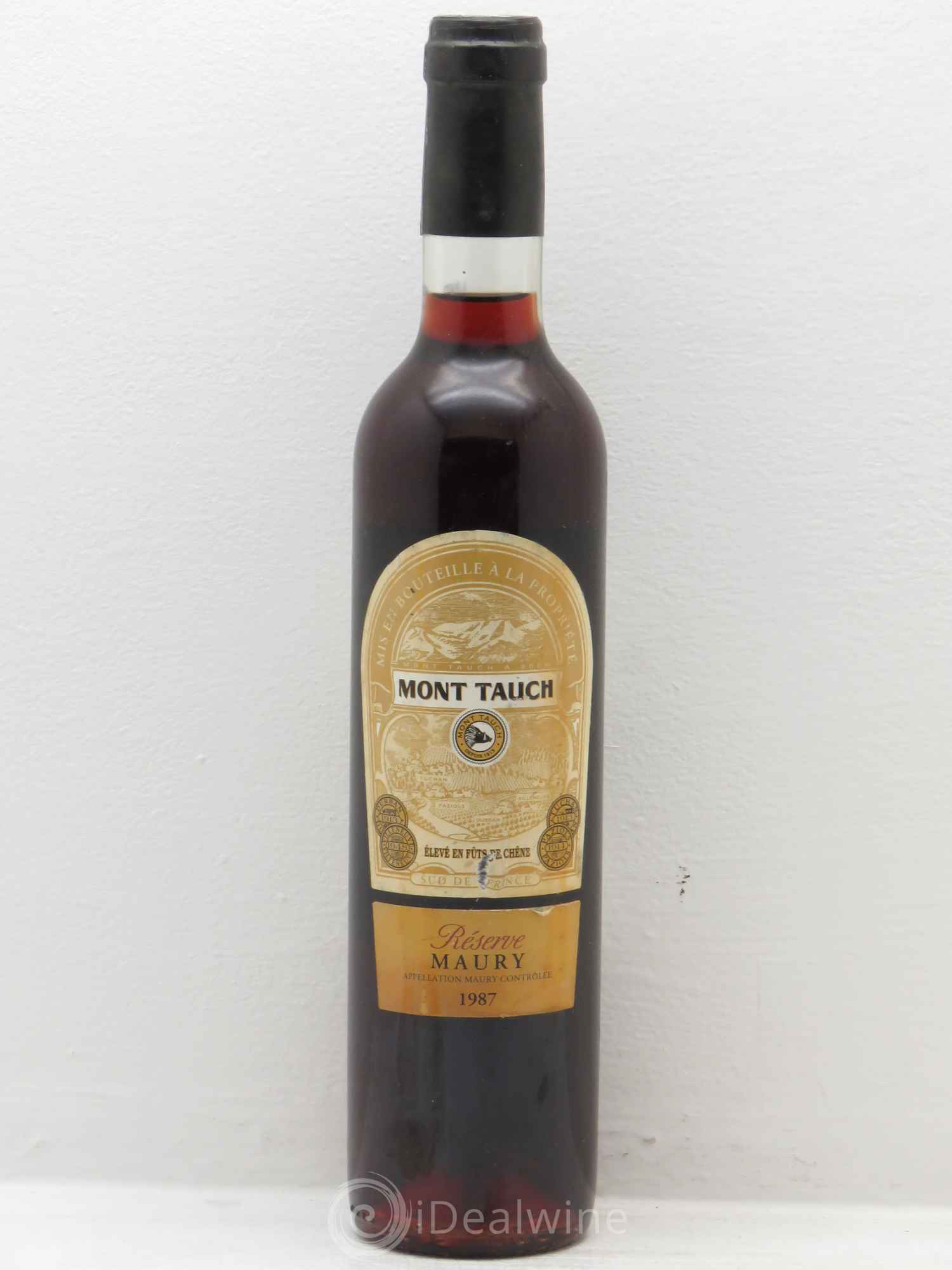 Maury Vin Doux Naturel Mont Tauch Réserve (sans prix de réserve) 1987 - Posten von 1 Flasche - 0
