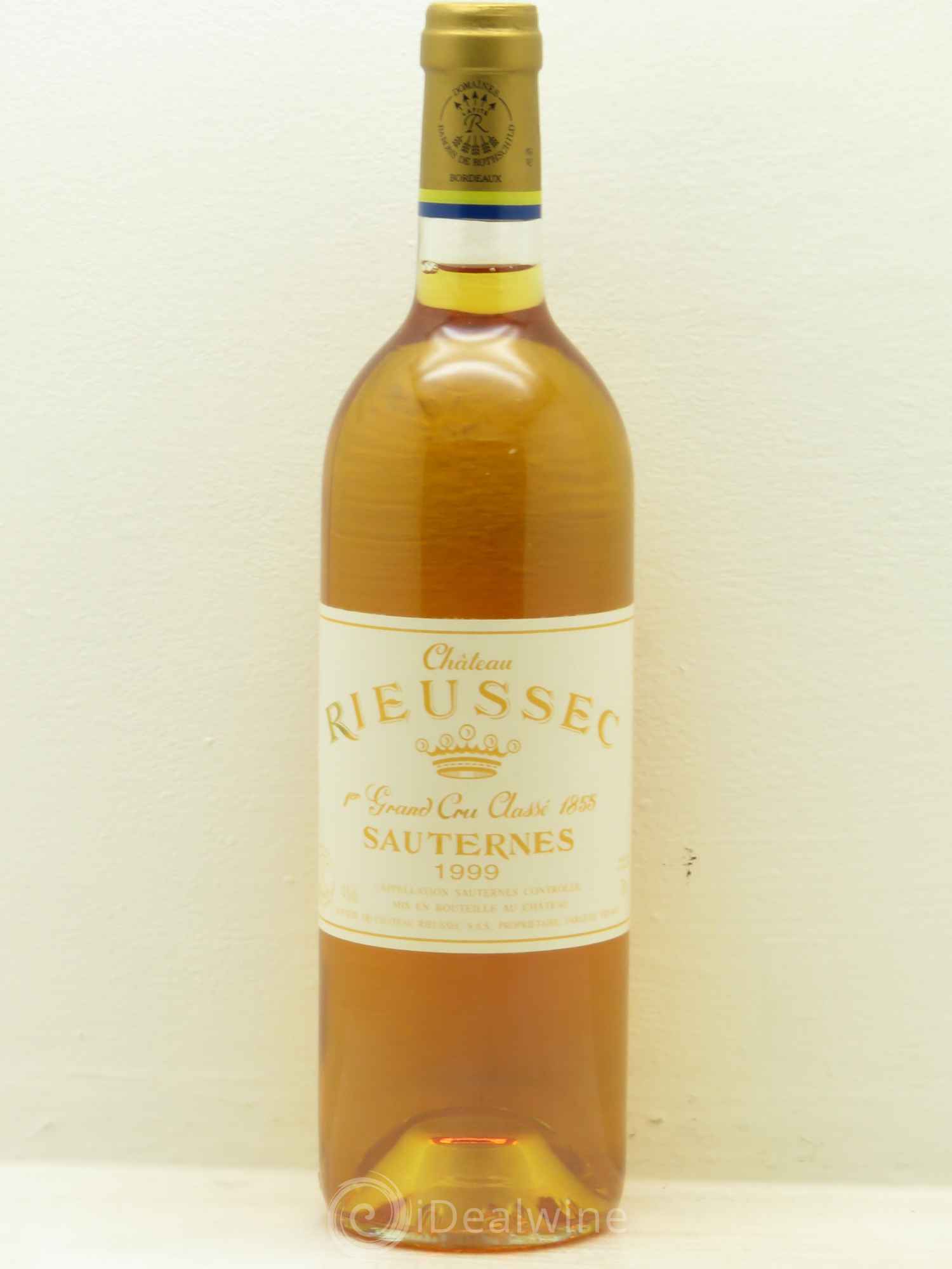 Château Rieussec 1er Grand Cru Classé (senza prezzo di riserva) 1999 - Lotto di 1 bottiglia - 0