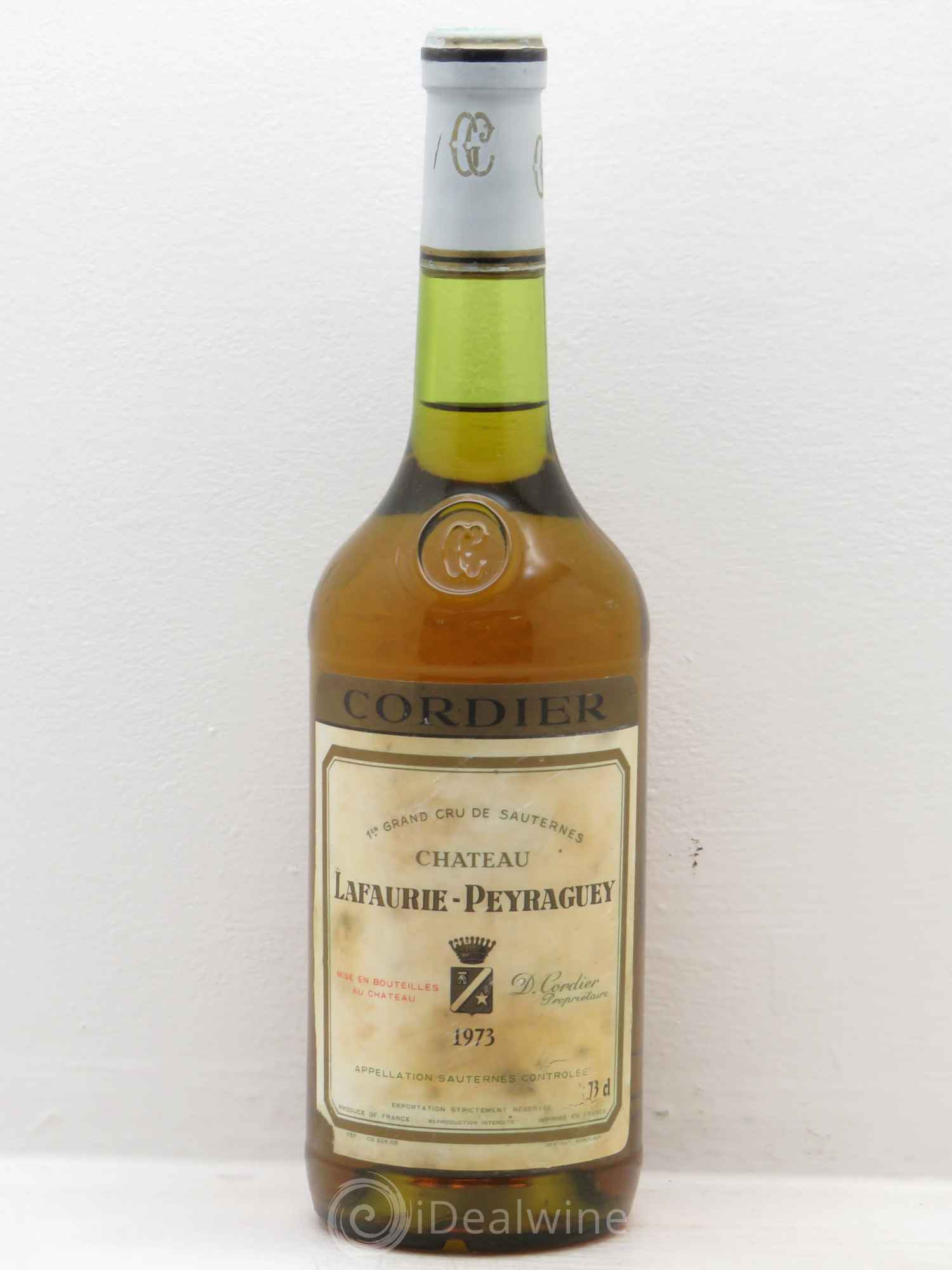 Château Lafaurie-Peyraguey 1er Grand Cru Classé (senza prezzo di riserva) 1973 - Lotto di 1 bottiglia - 0