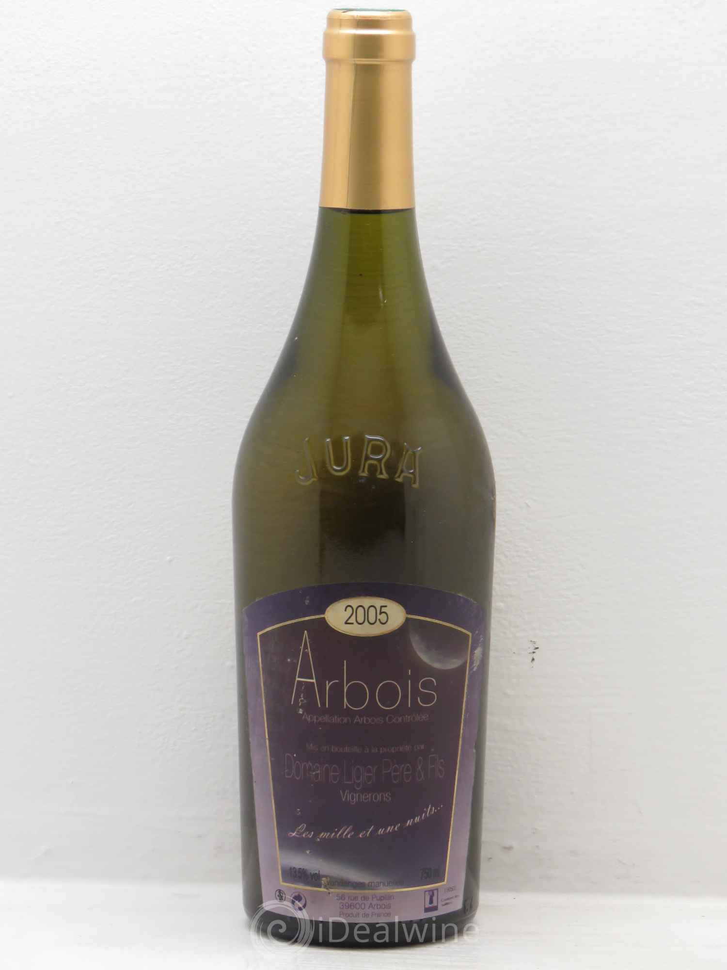 Arbois 1001 Nuits Domaine Ligier P&F (sans prix de réserve) 2005 - Posten von 1 Flasche - 0