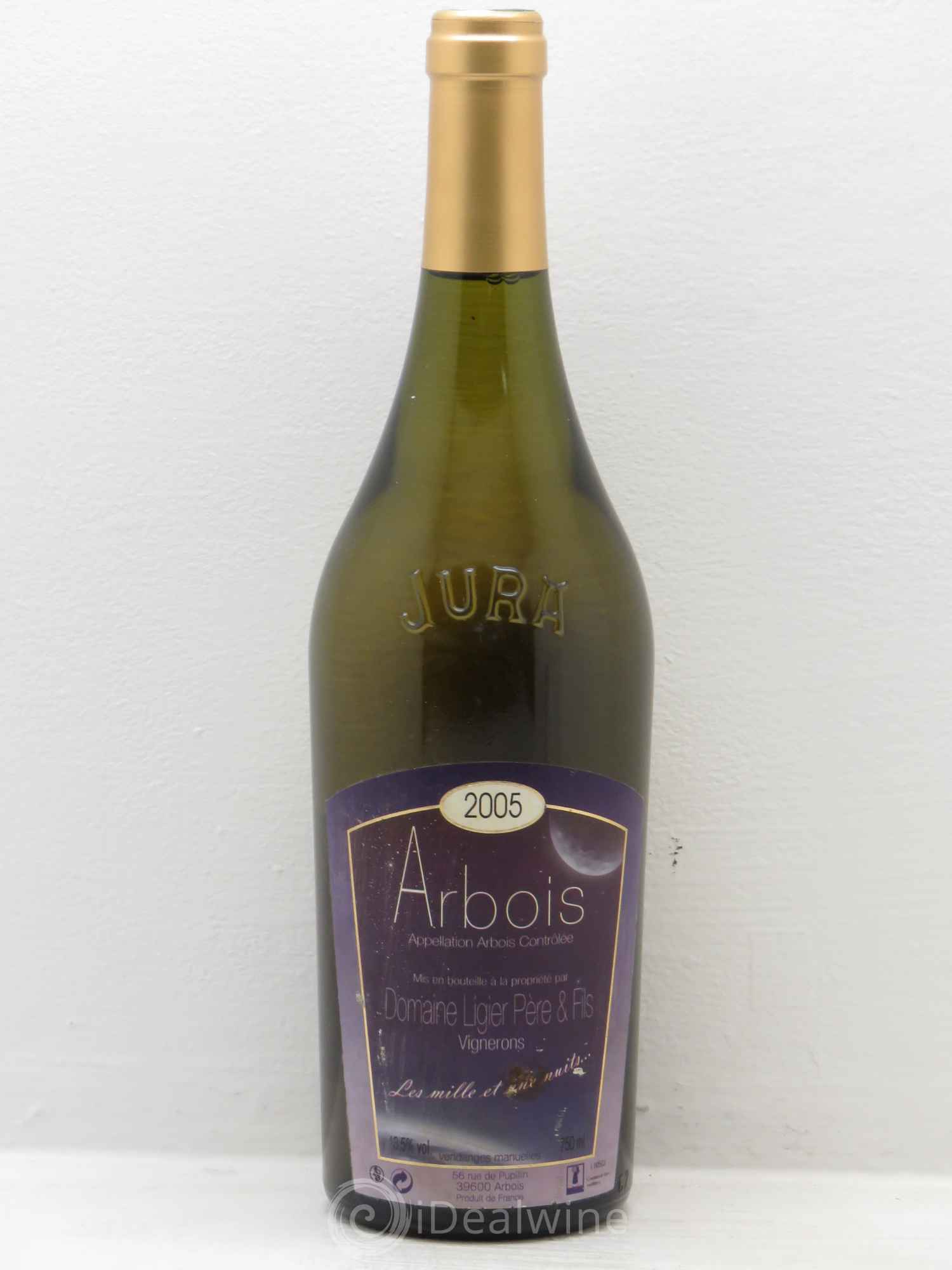 Arbois 1001 Nuits Domaine Ligier P&F (sans prix de réserve) 2005 - Posten von 1 Flasche - 0