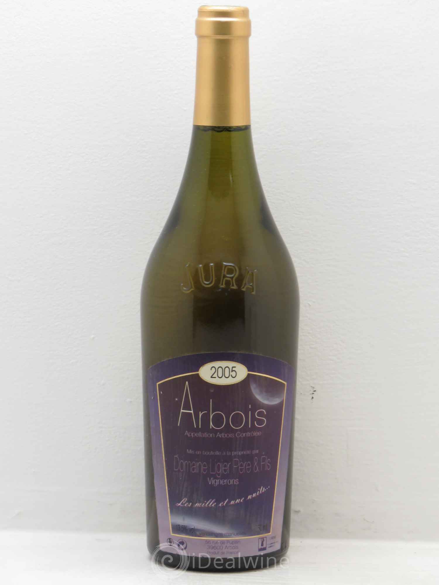 Arbois 1001 Nuits Domaine Ligier P&F (sans prix de réserve) 2005 - Posten von 1 Flasche - 0