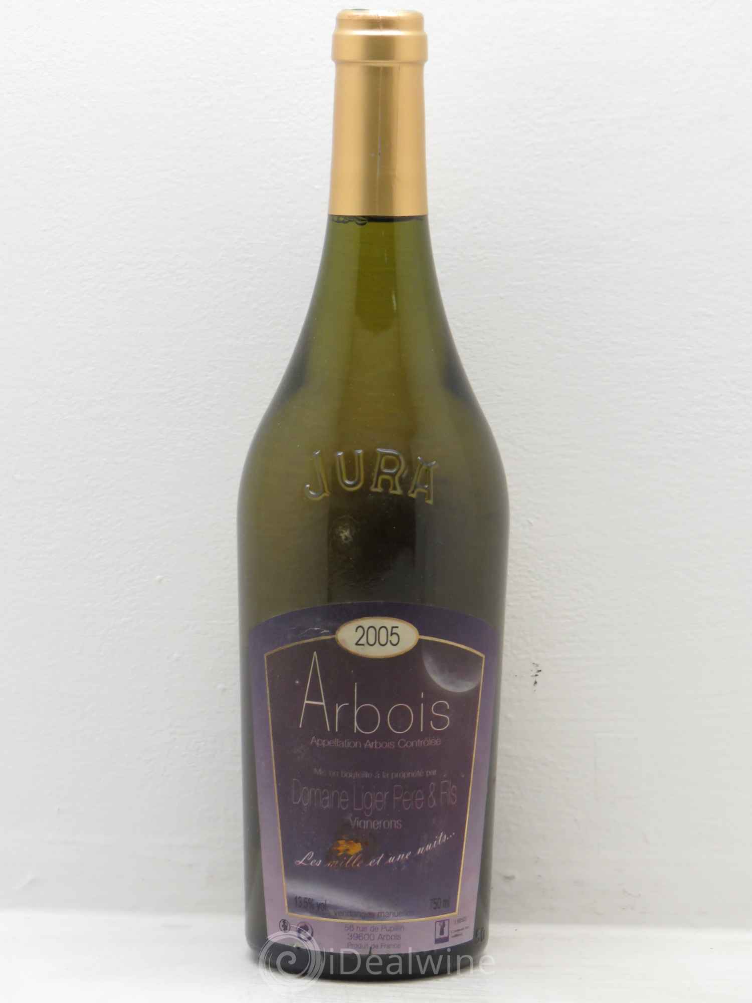 Arbois 1001 Nuits Domaine Ligier P&F (sans prix de réserve) 2005 - Posten von 1 Flasche - 0