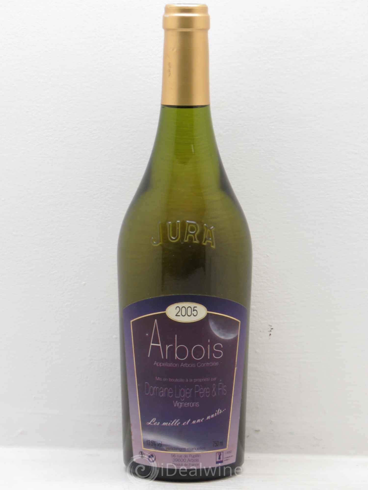 Arbois 1001 Nuits Domaine Ligier P&F (sans prix de réserve) 2005 - Posten von 1 Flasche - 0