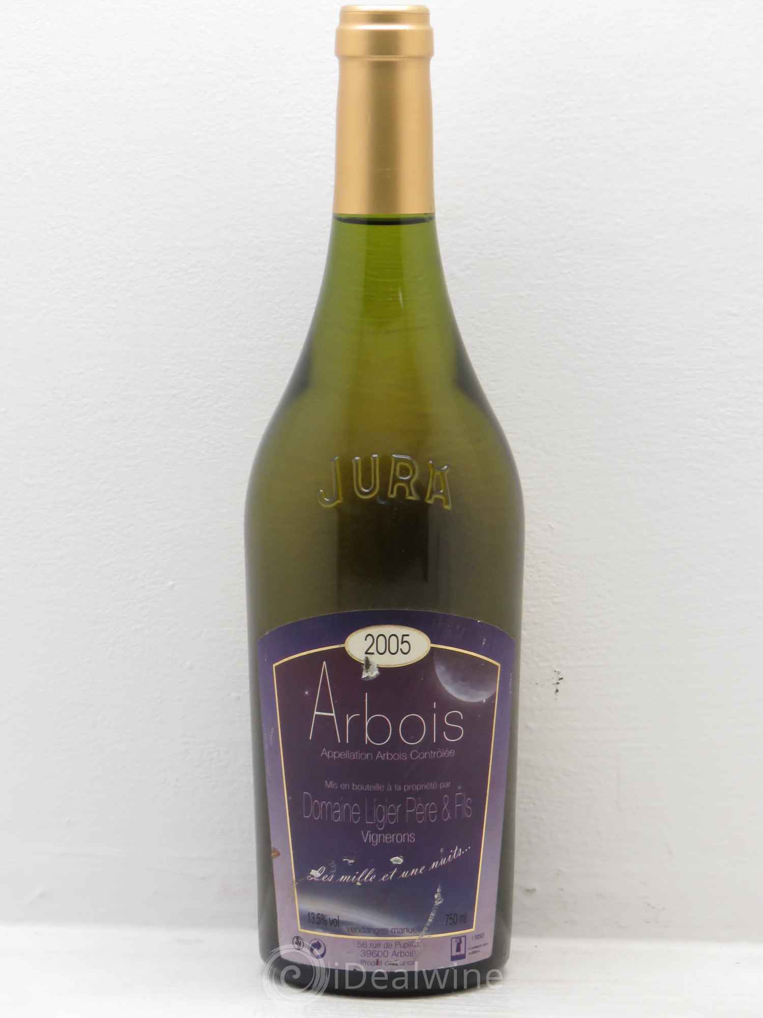 Arbois 1001 Nuits Domaine Ligier P&F (sans prix de réserve) 2005 - Posten von 1 Flasche - 0