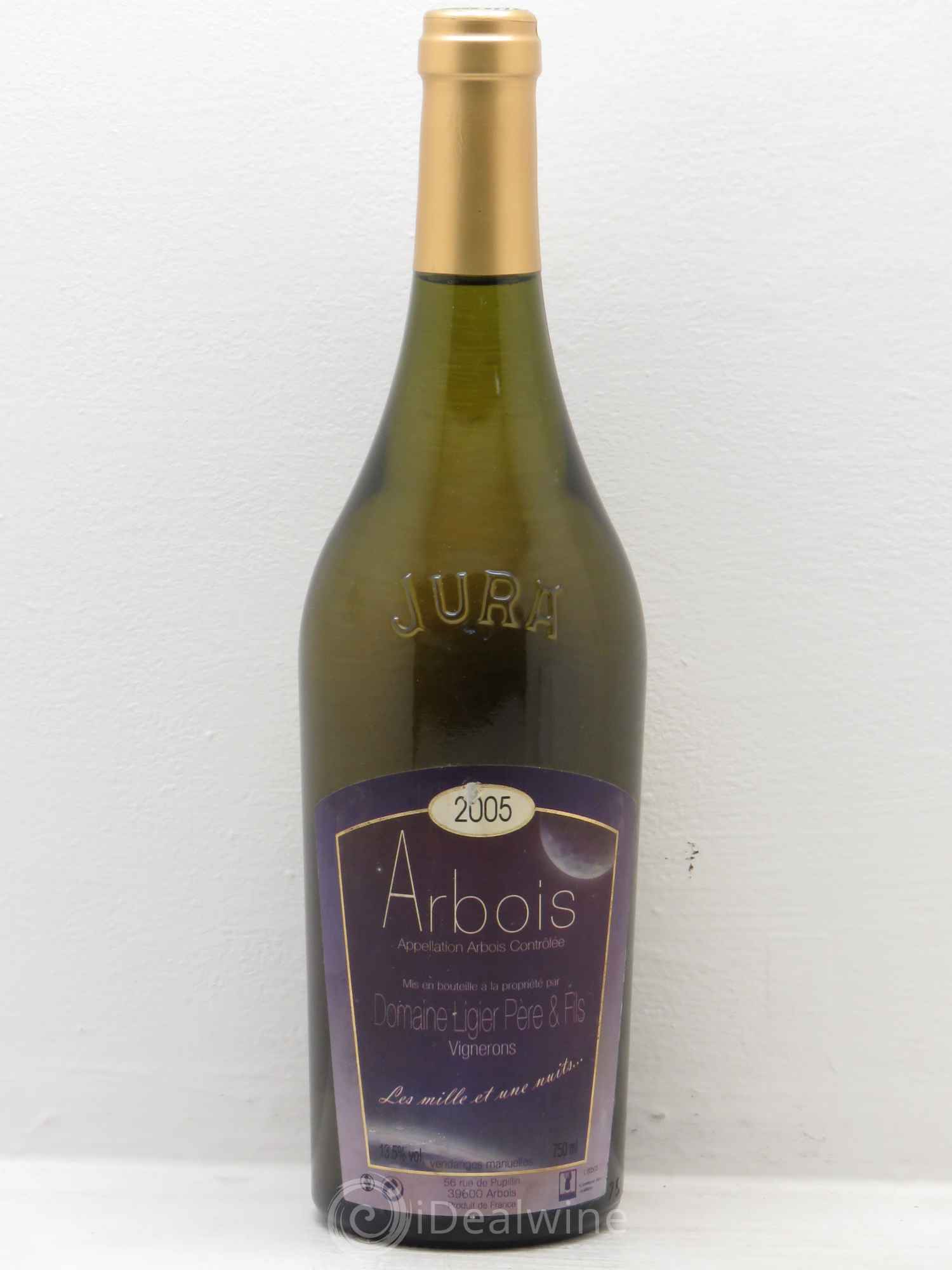 Arbois 1001 Nuits Domaine Ligier P&F (sans prix de réserve) 2005 - Posten von 1 Flasche - 0