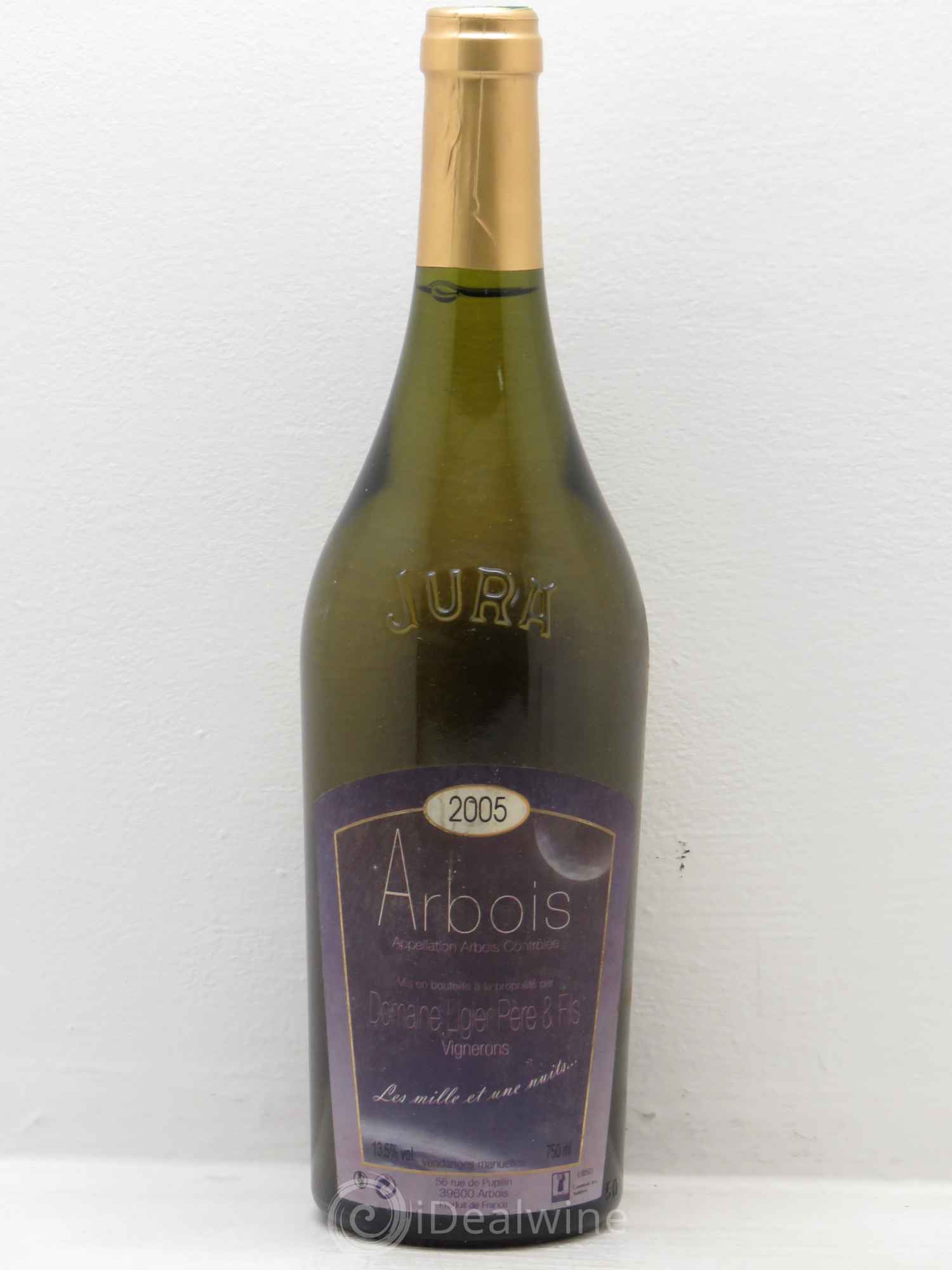 Arbois 1001 Nuits Domaine Ligier P&F (sans prix de réserve) 2005 - Posten von 1 Flasche - 0