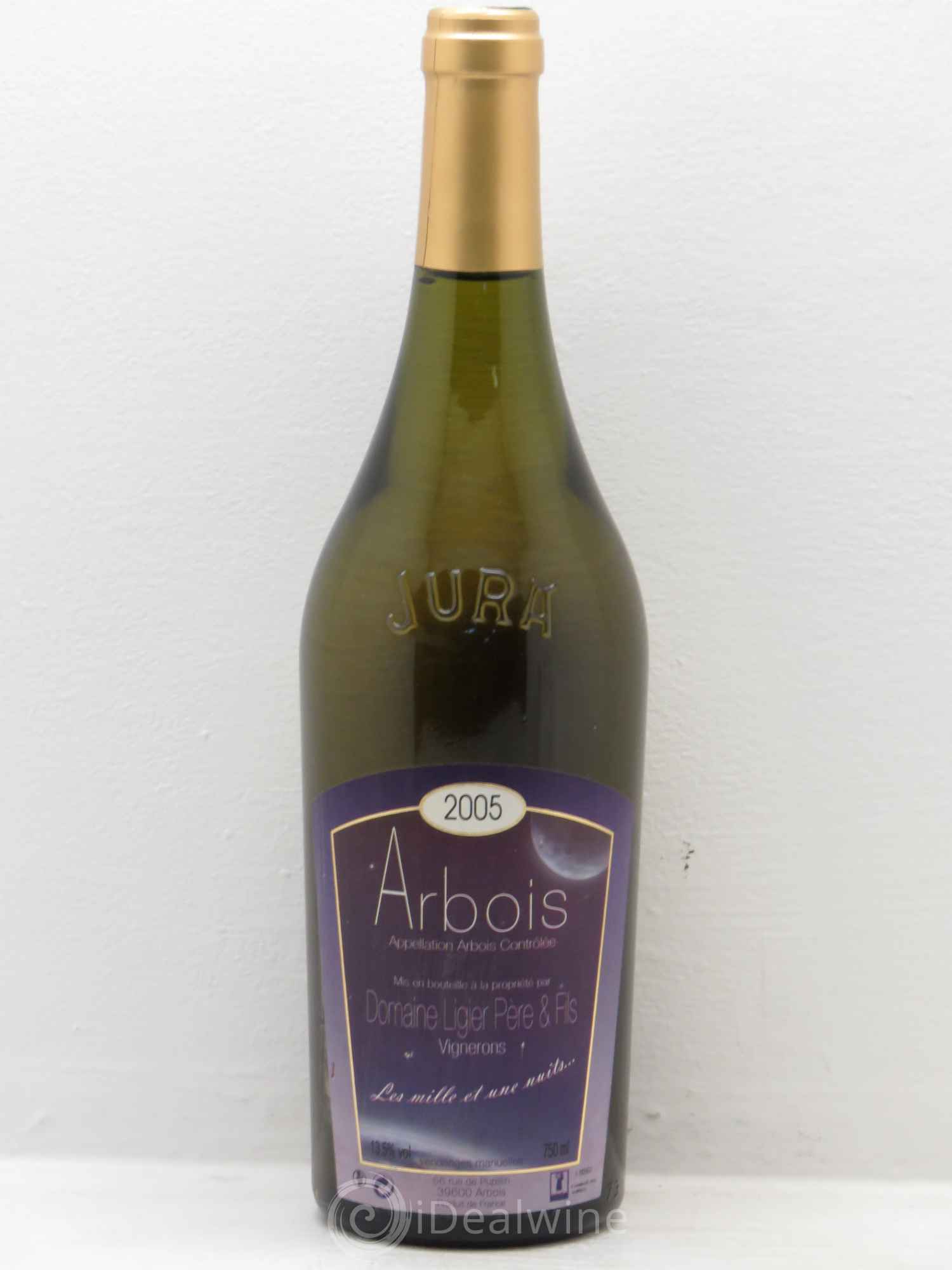 Arbois 1001 Nuits Domaine Ligier P&F (sans prix de réserve) 2005 - Posten von 1 Flasche - 0