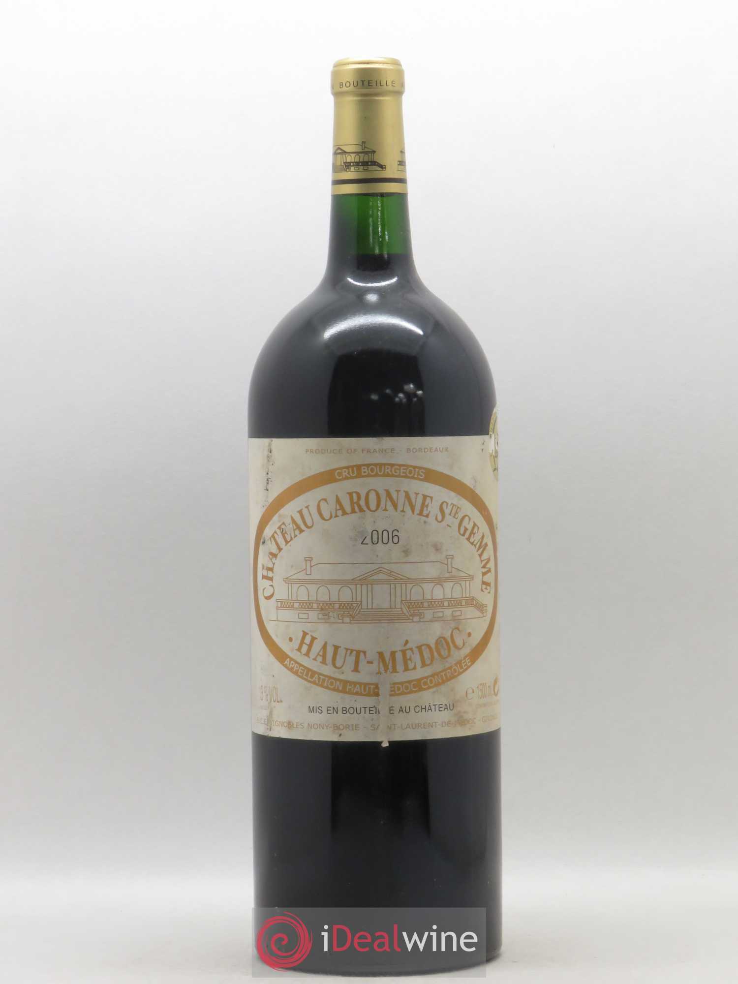 Château Caronne Sainte-Gemme Cru Bourgeois 2006 - Lot de 1 magnum - 0
