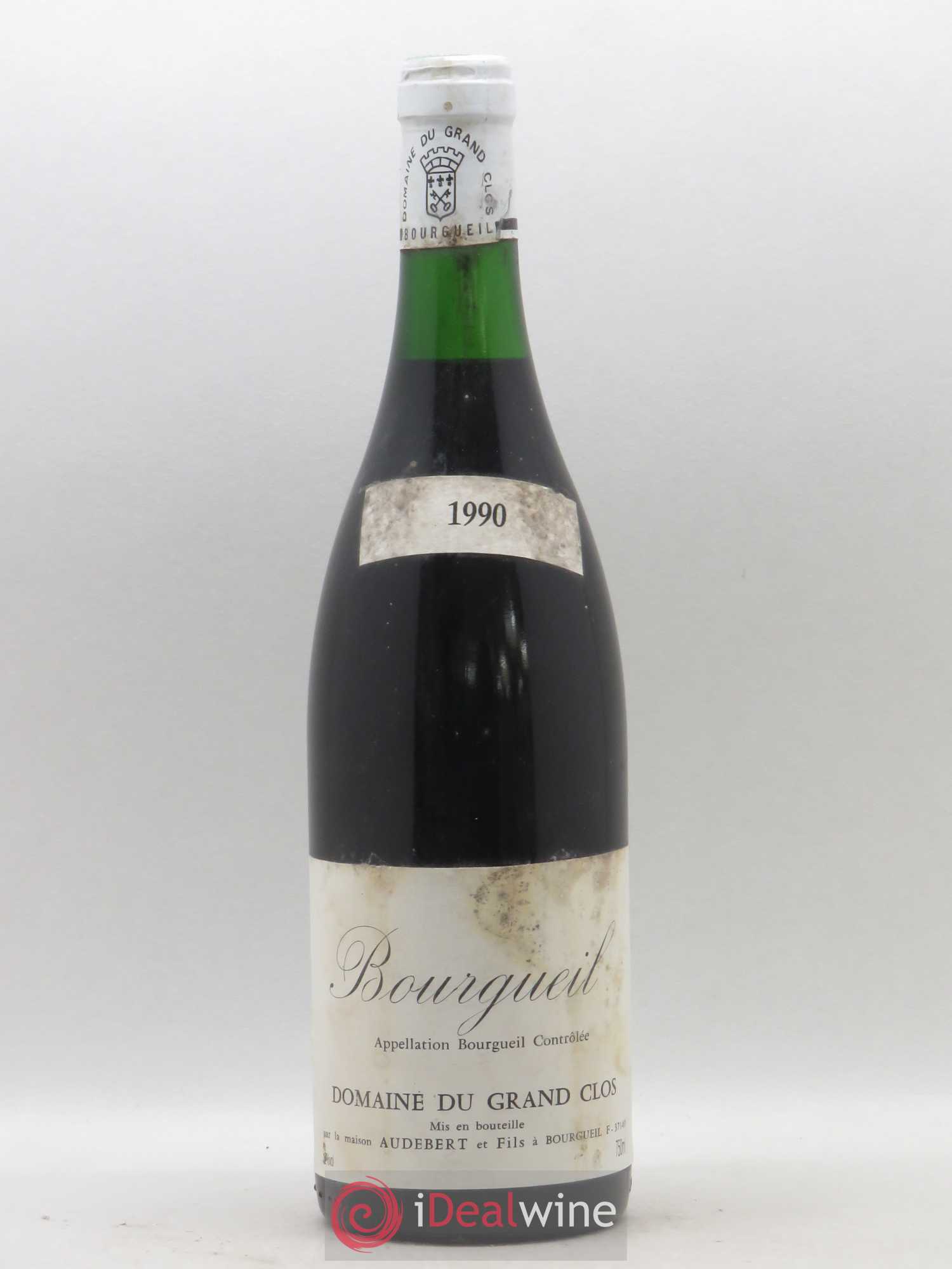 Bourgueil Domaine Du Grand Clos Audebert 1990 - Posten von 1 Flasche - 0