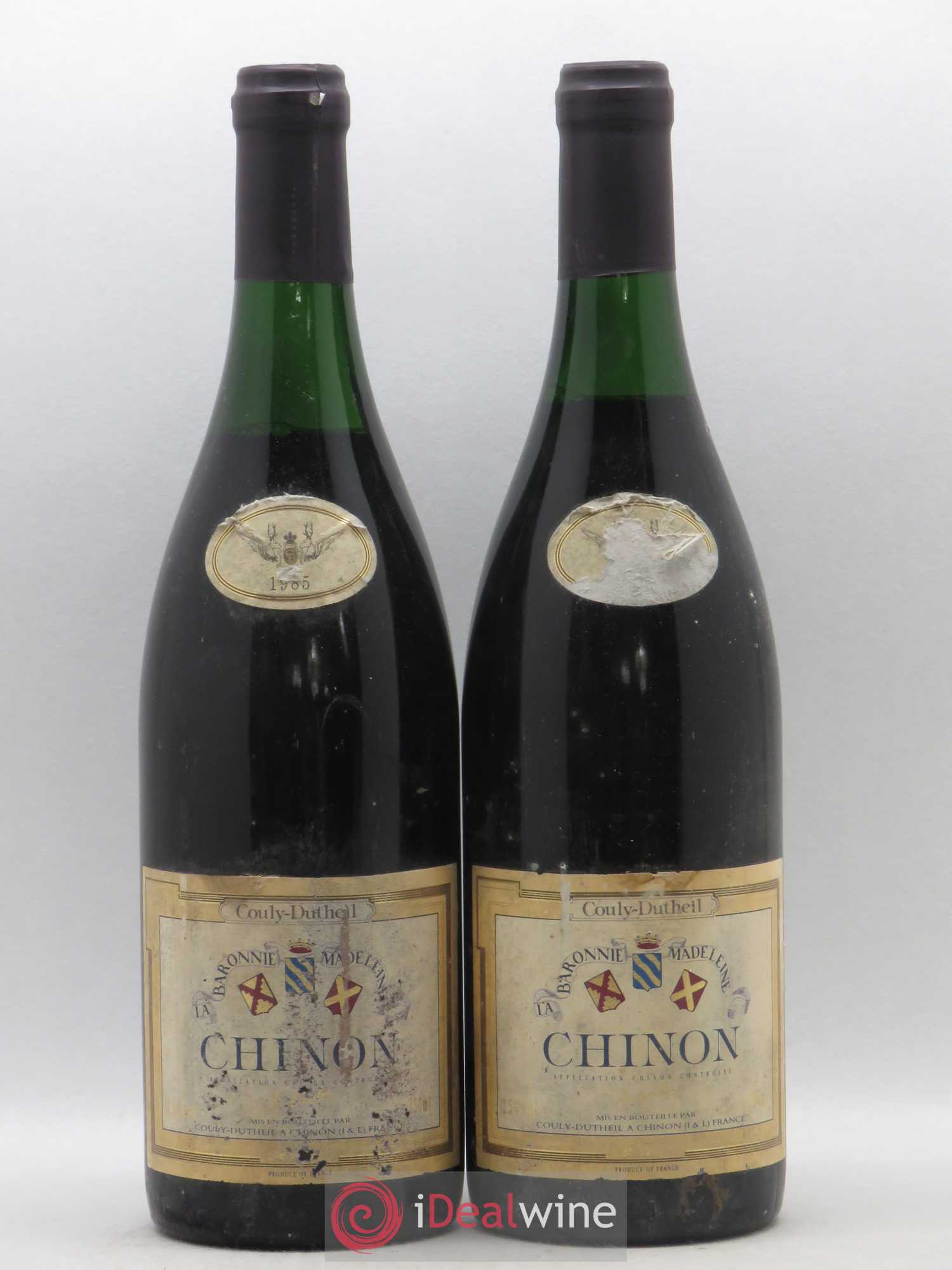 Chinon Baronnie Madeleine Couly Dutheil 1985 - Posten von 2 Flaschen - 0