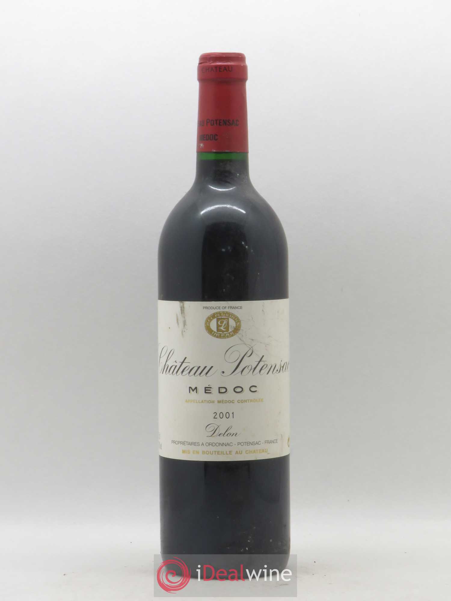 Château Potensac 2001 - Lot de 1 bouteille - 0