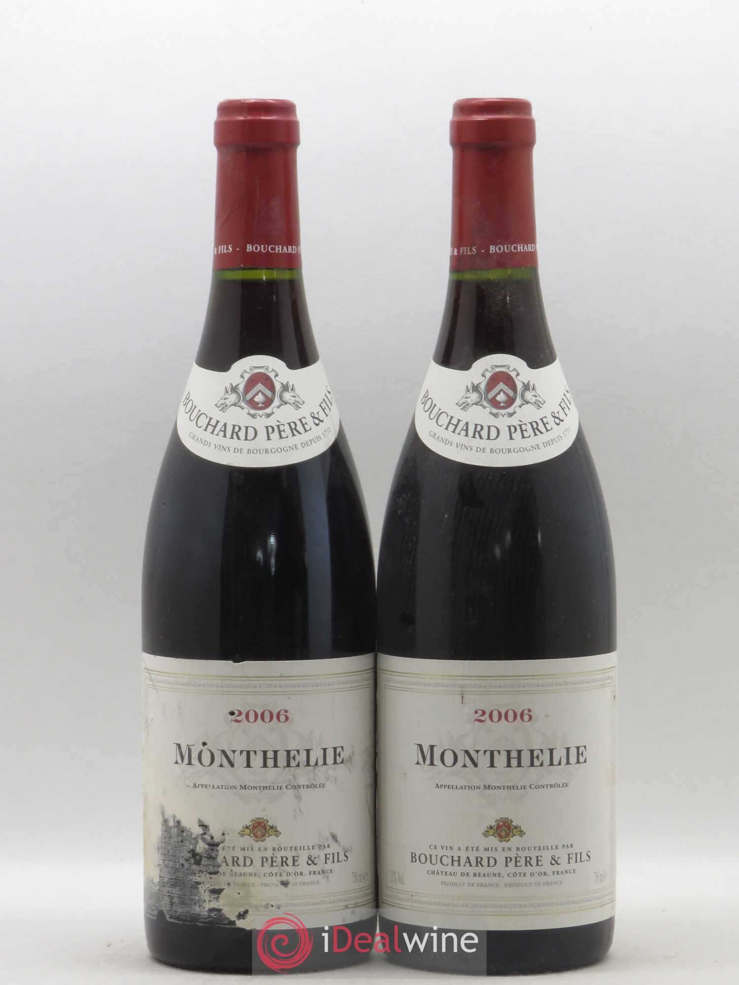 Monthélie Bouchard Père & Fils 2006 - Lot de 2 bouteilles - 0