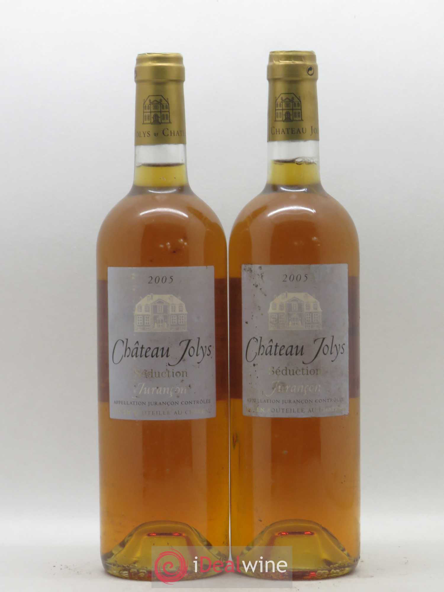 Jurançon Château Jolys Séduction 2005 - Posten von 2 Flaschen - 0
