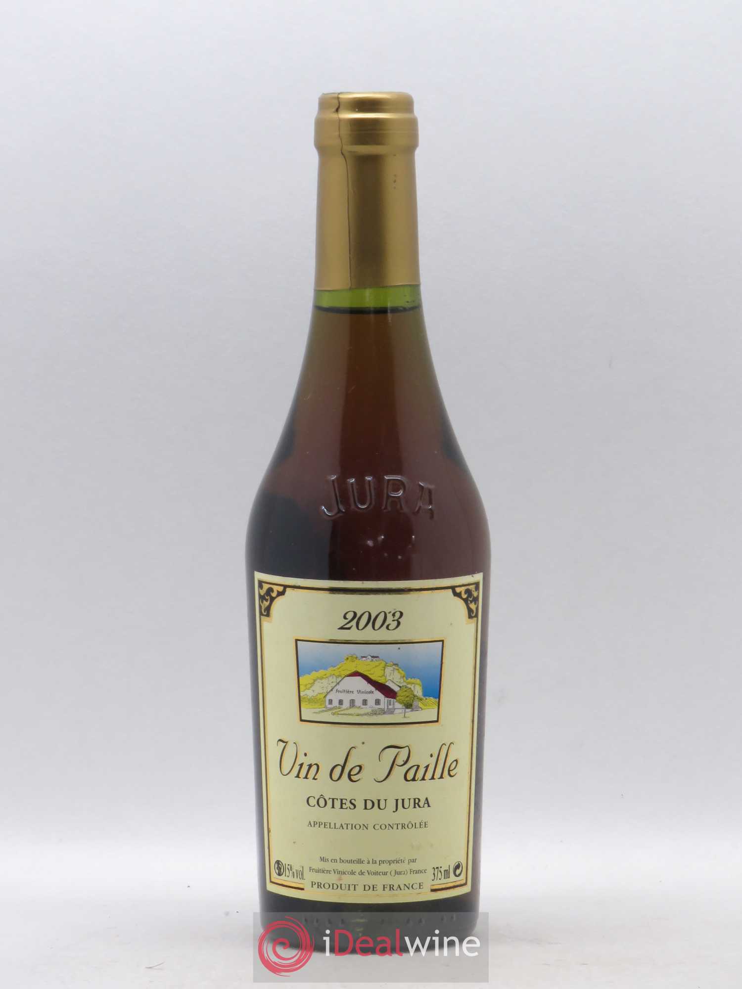 Côtes du Jura Vin de Paille Fruitiere vinicole de Voiteur 2003 - Lotto di 1 mezza bottiglia - 0