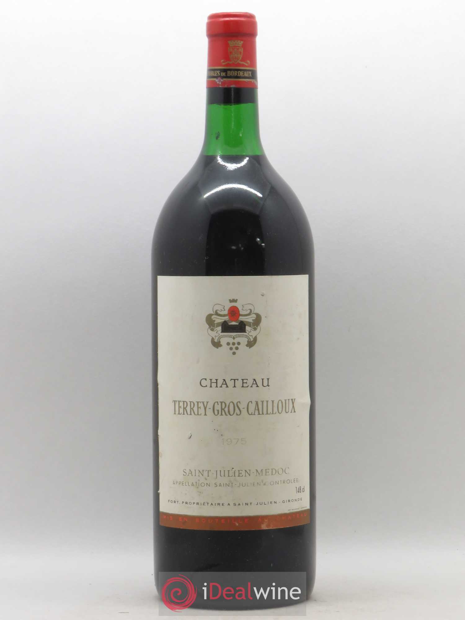 Château Terrey Gros Cailloux Cru Bourgeois 1975 - Lot de 1 magnum - 0