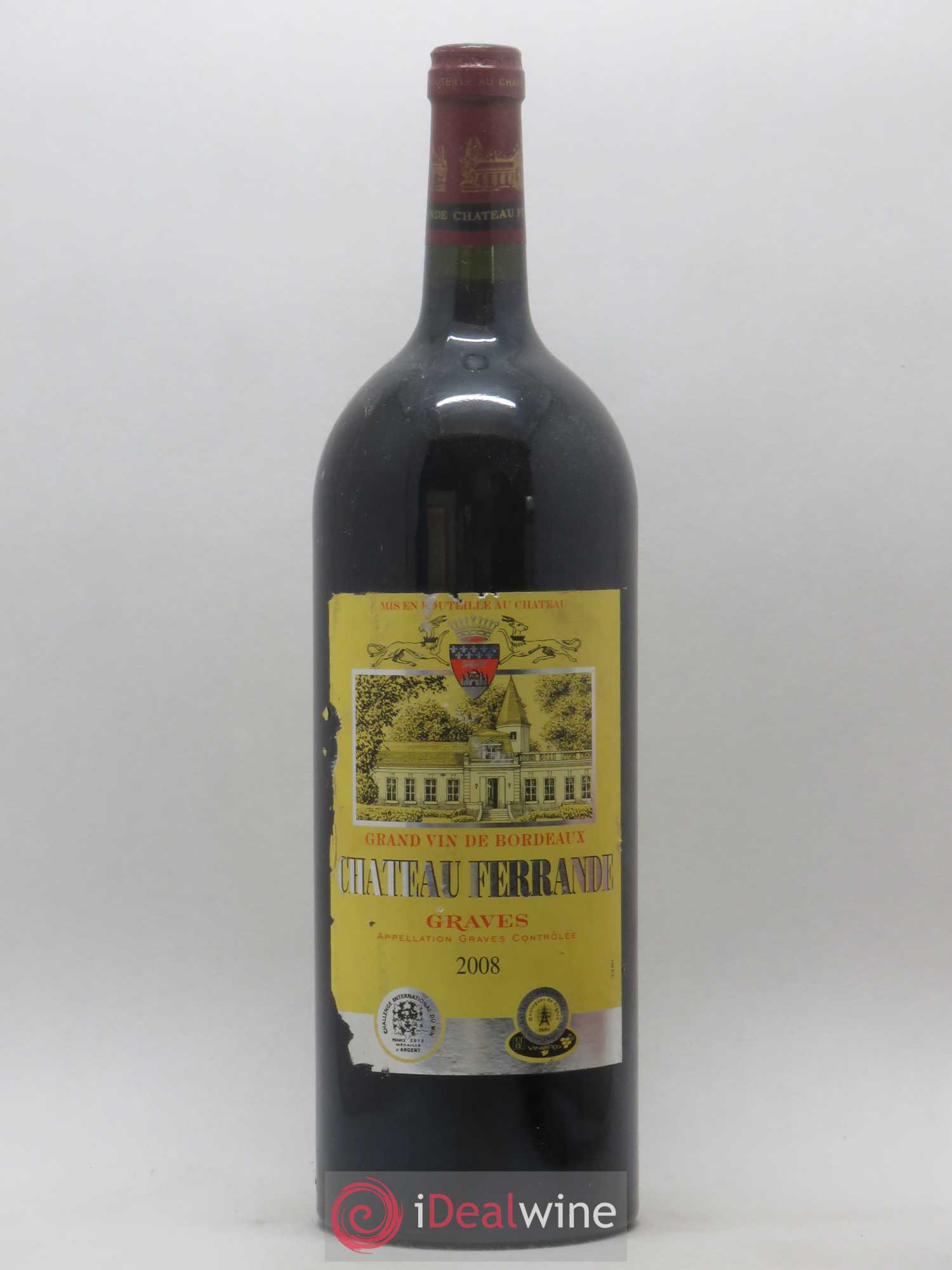 Château Ferrande 2008 - Lot de 1 magnum - 0